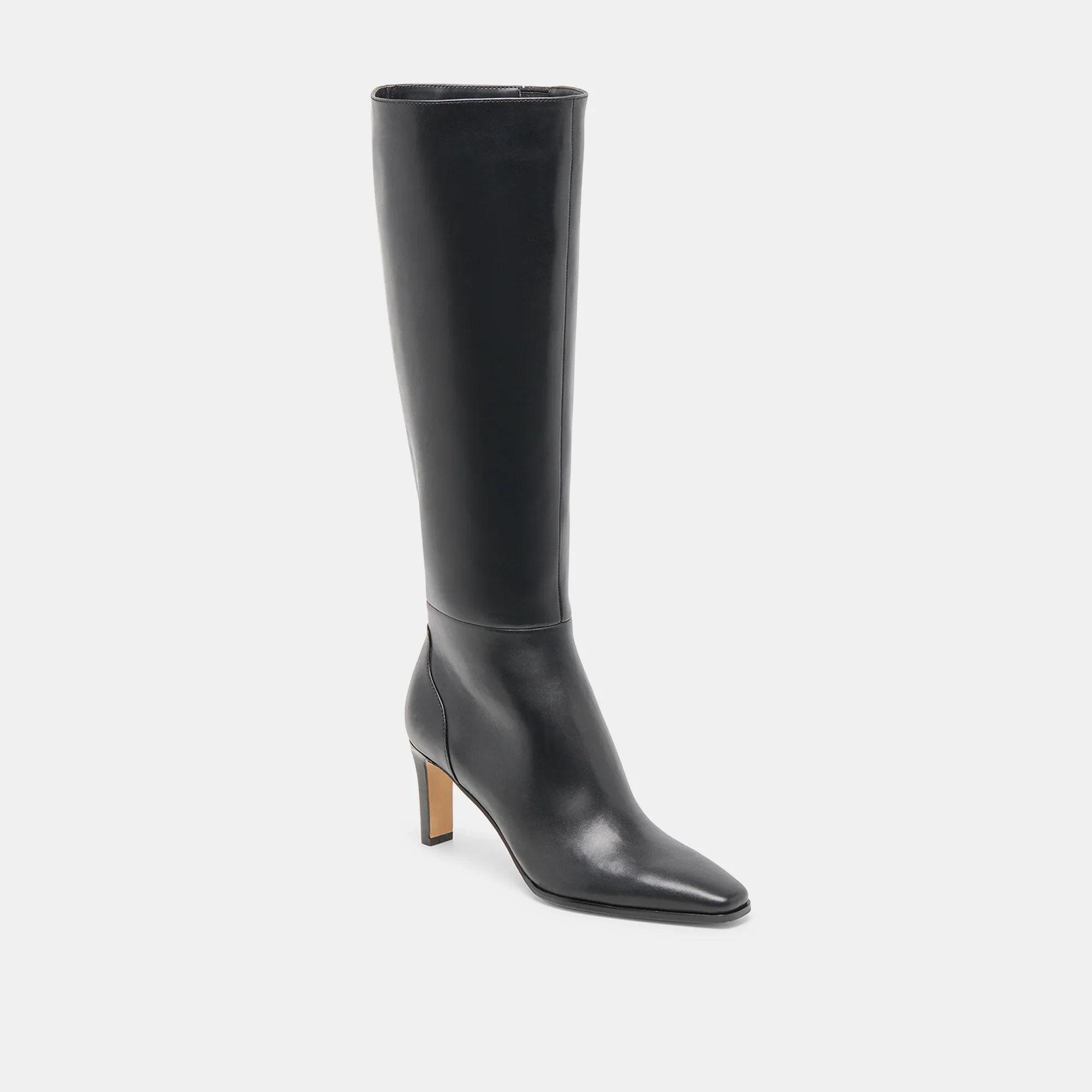 EMMI WIDE CALF BLACK LEATHER - Image 3