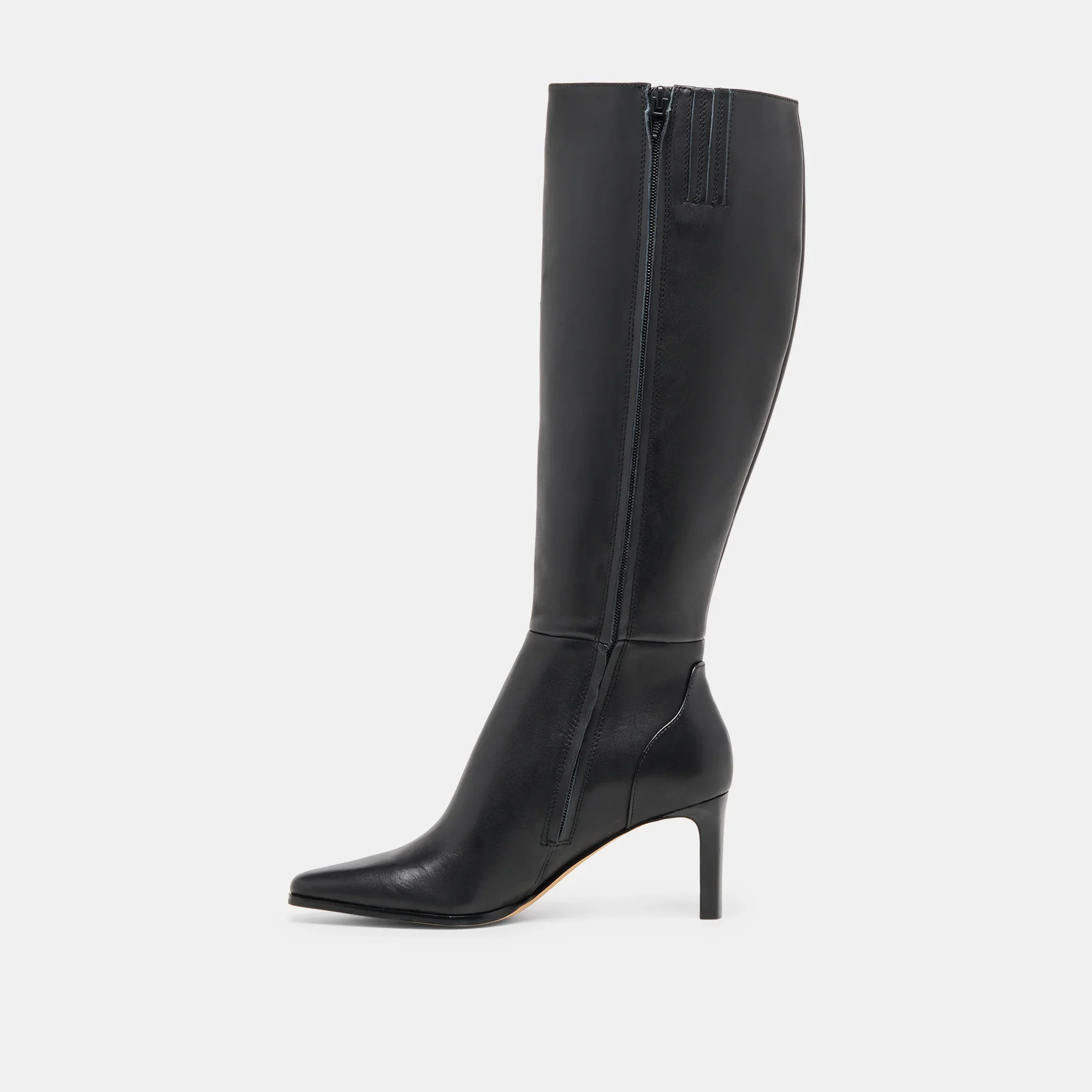 EMMI WIDE CALF BLACK LEATHER - Image 6