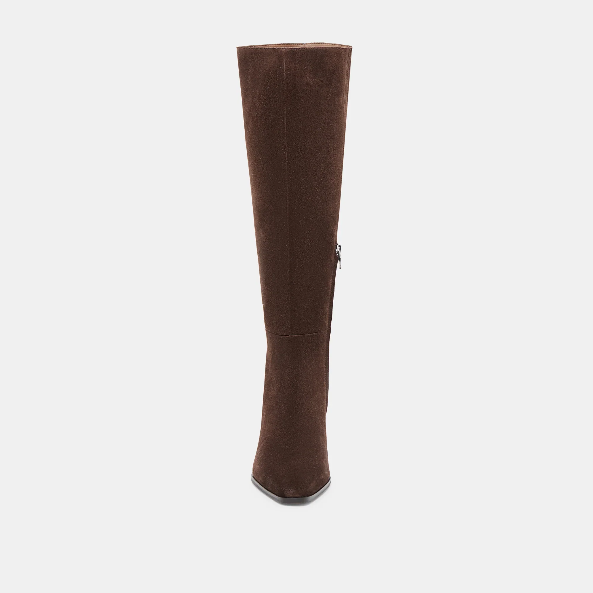 EMMI WIDE CALF DARK BROWN SUEDE - Image 10