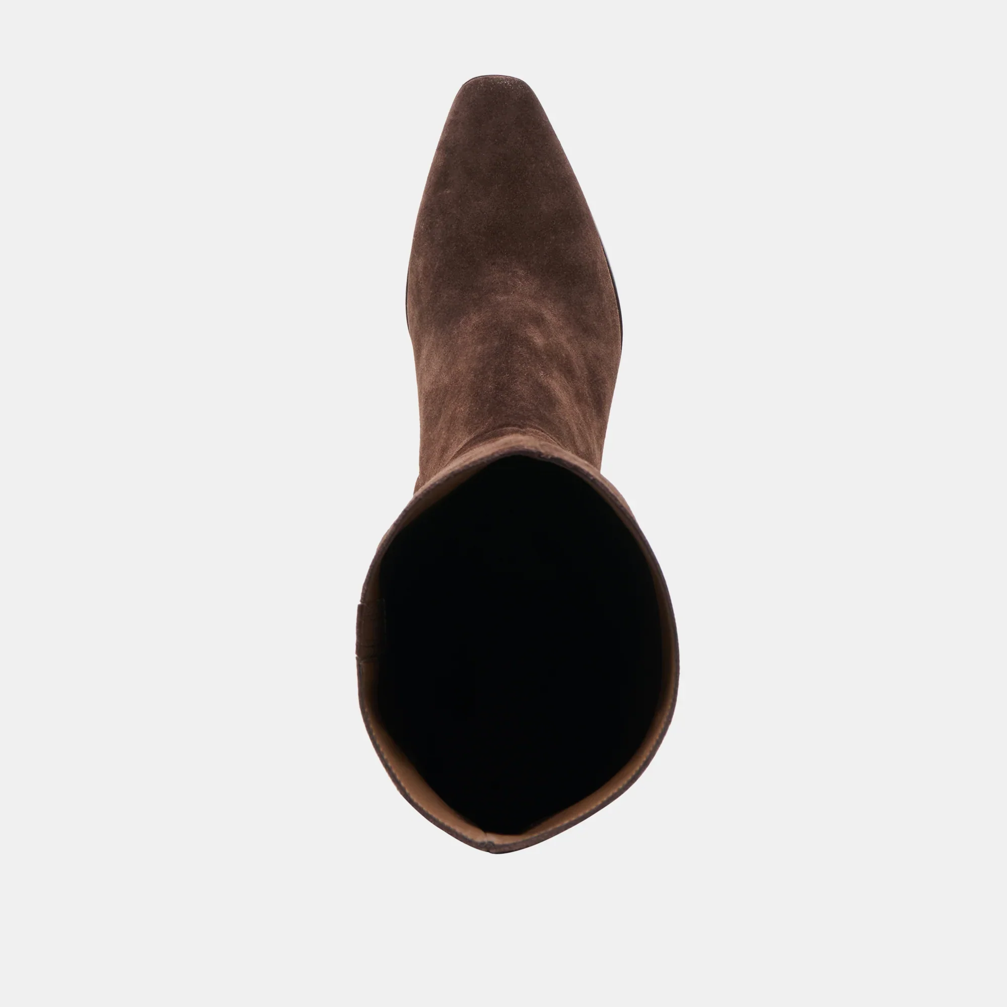 EMMI WIDE CALF DARK BROWN SUEDE - Image 12