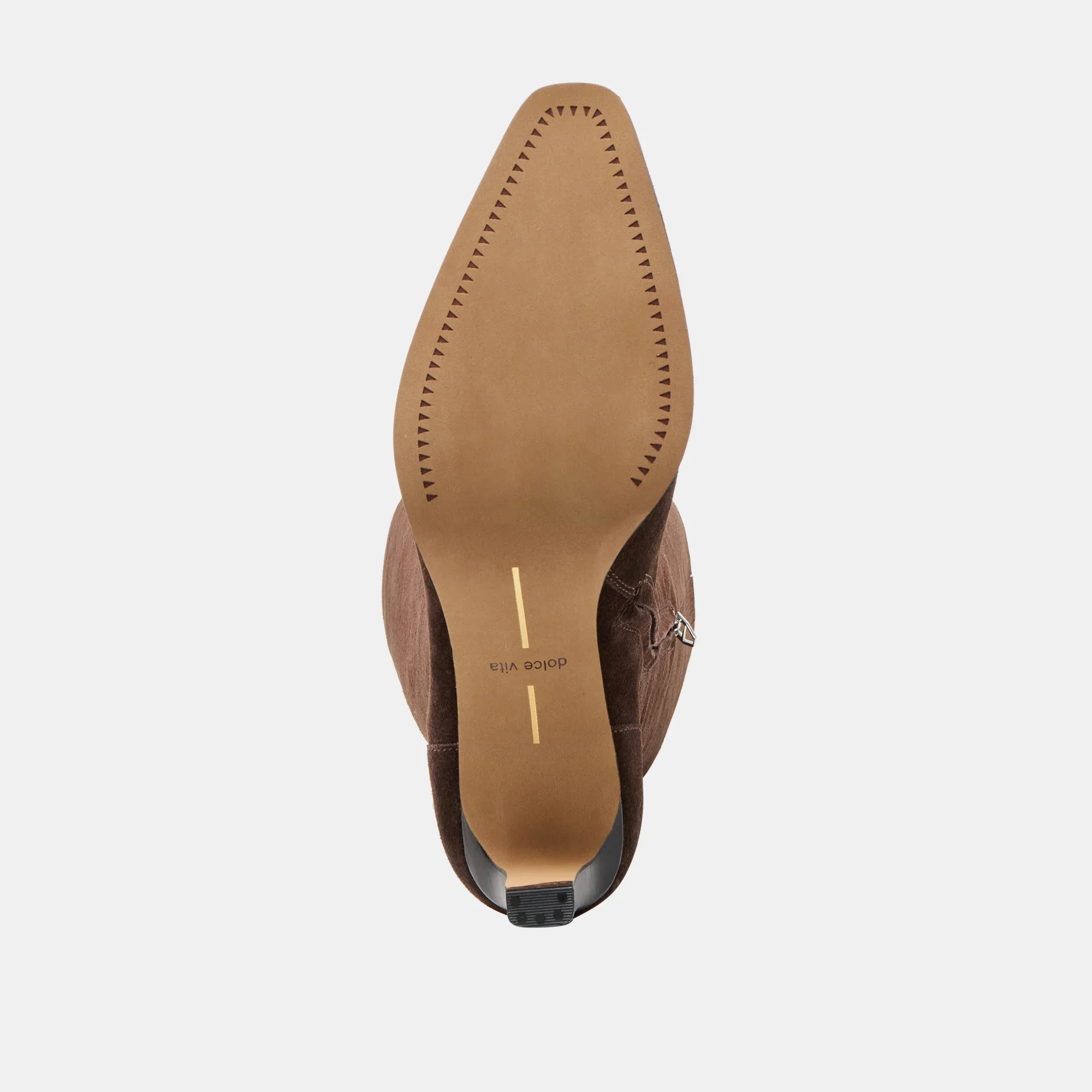 EMMI WIDE CALF DARK BROWN SUEDE - Image 13