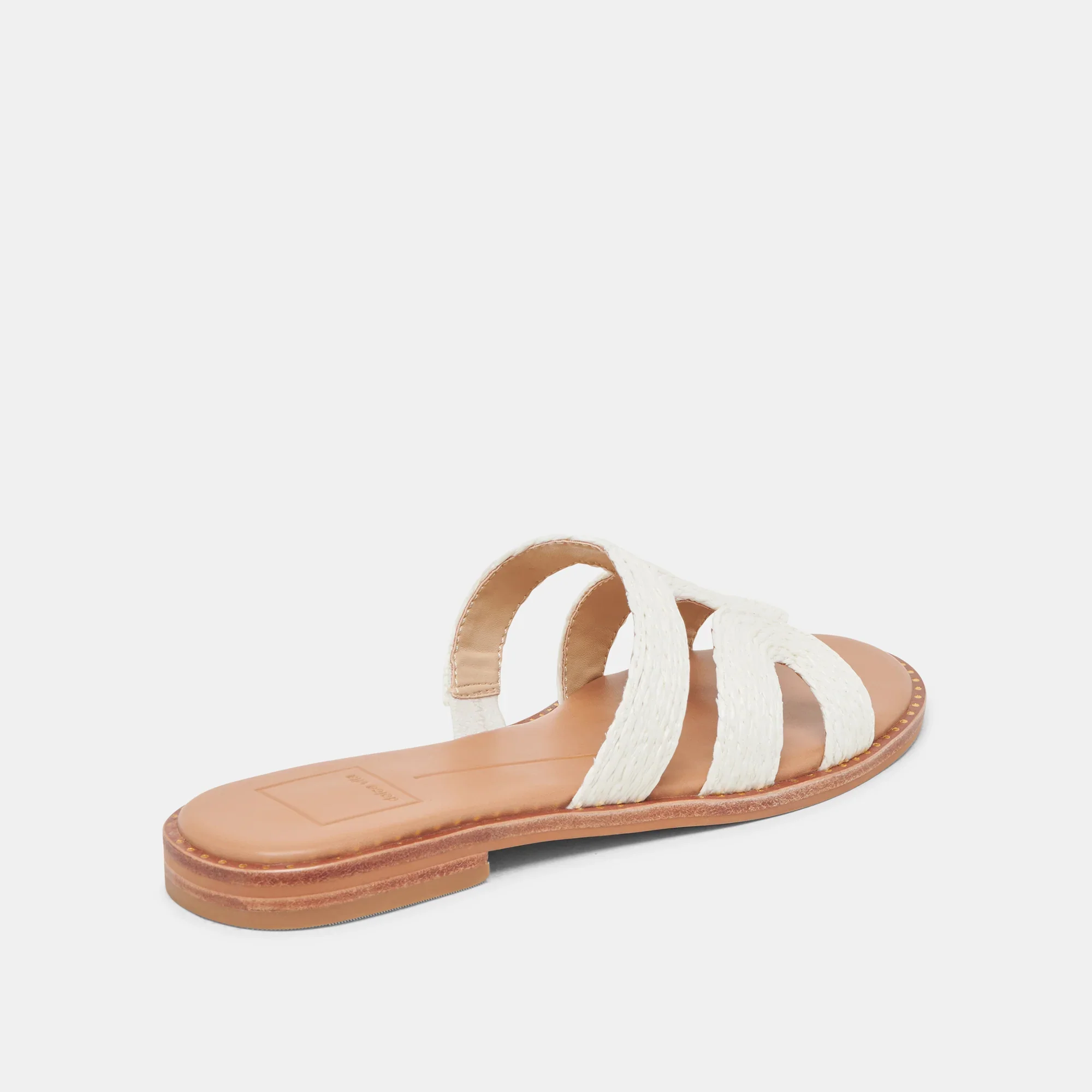 EMON WHITE WOVEN RAFFIA - Image 5