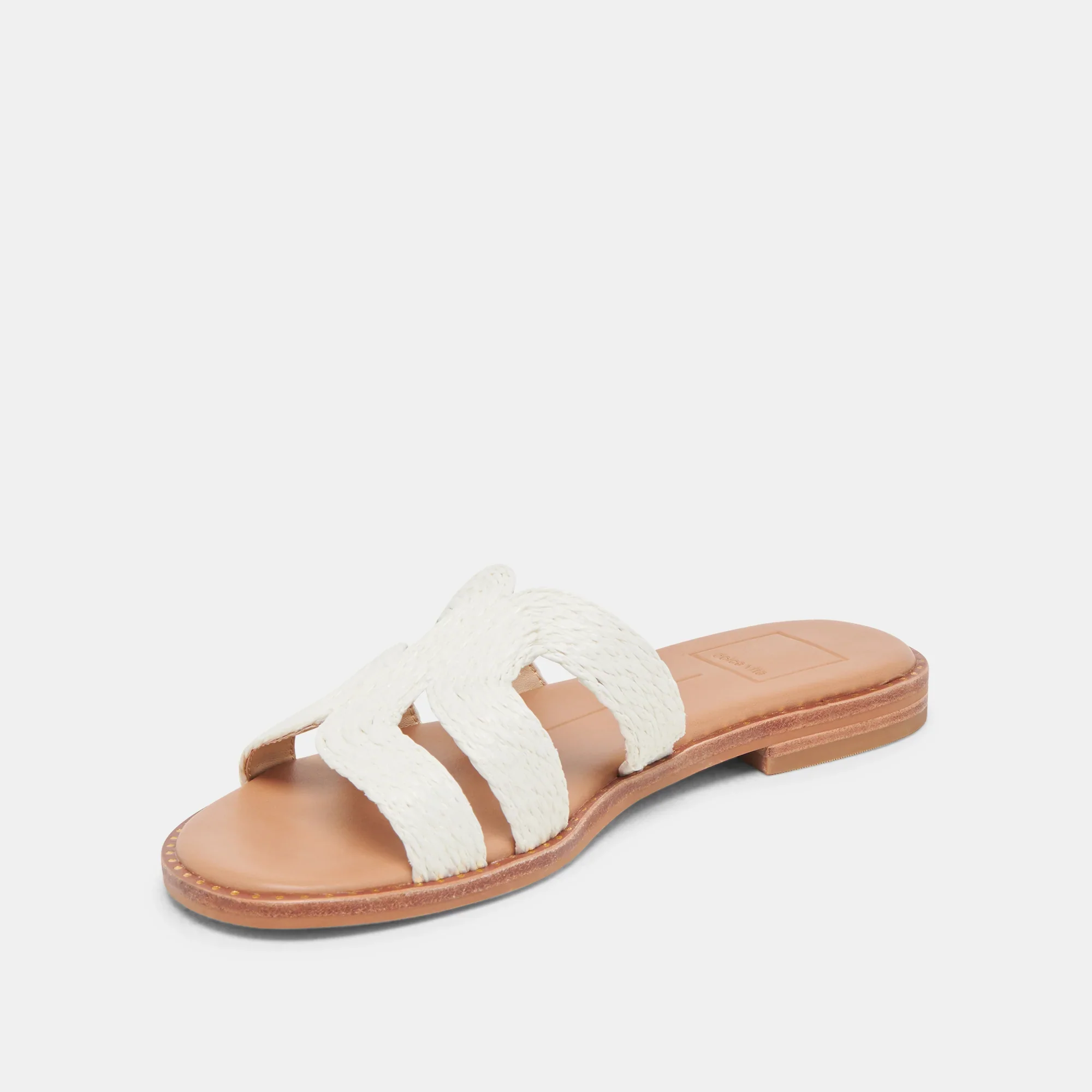 EMON WHITE WOVEN RAFFIA - Image 6