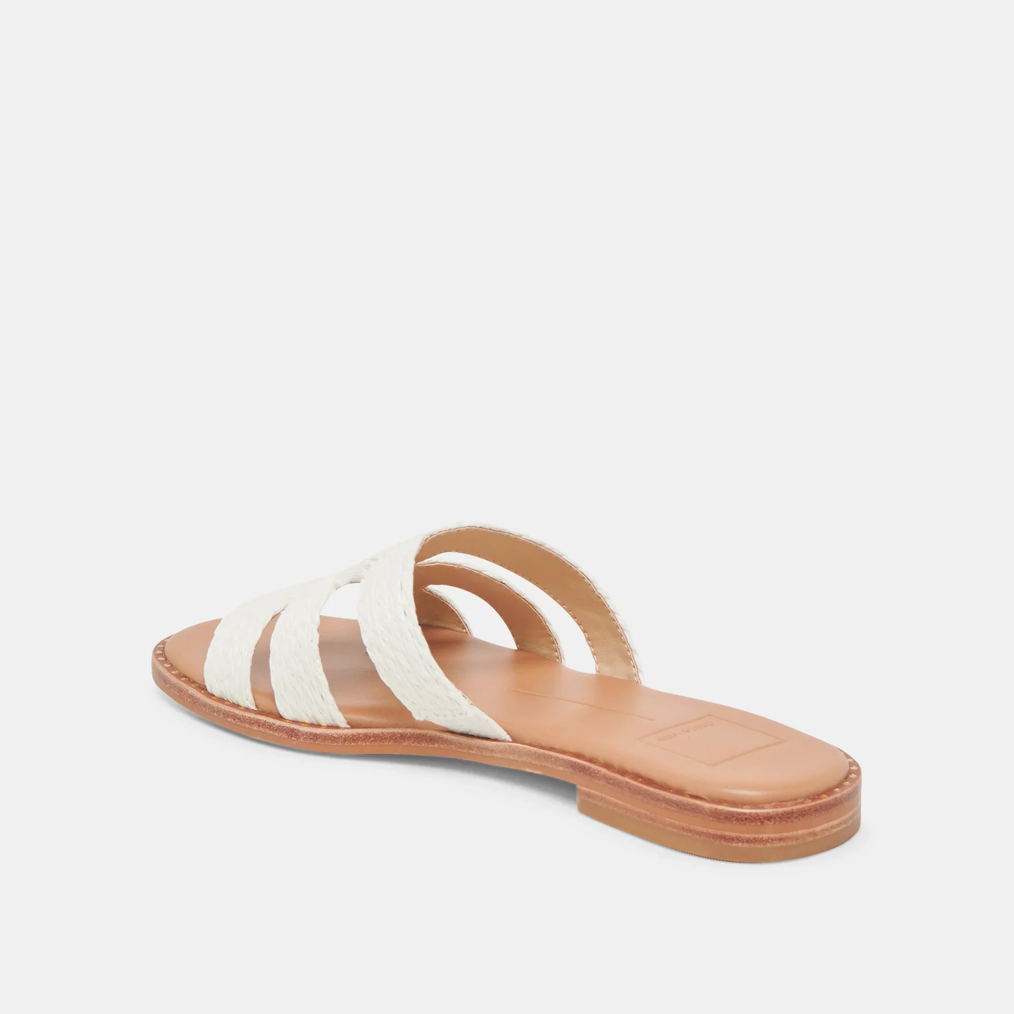 EMON WHITE WOVEN RAFFIA - Image 7