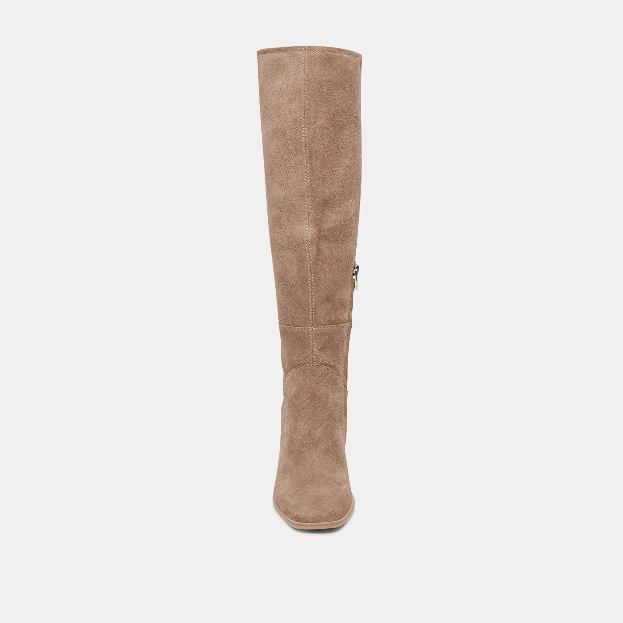 FYNN WIDE CALF TRUFFLE SUEDE - Image 10
