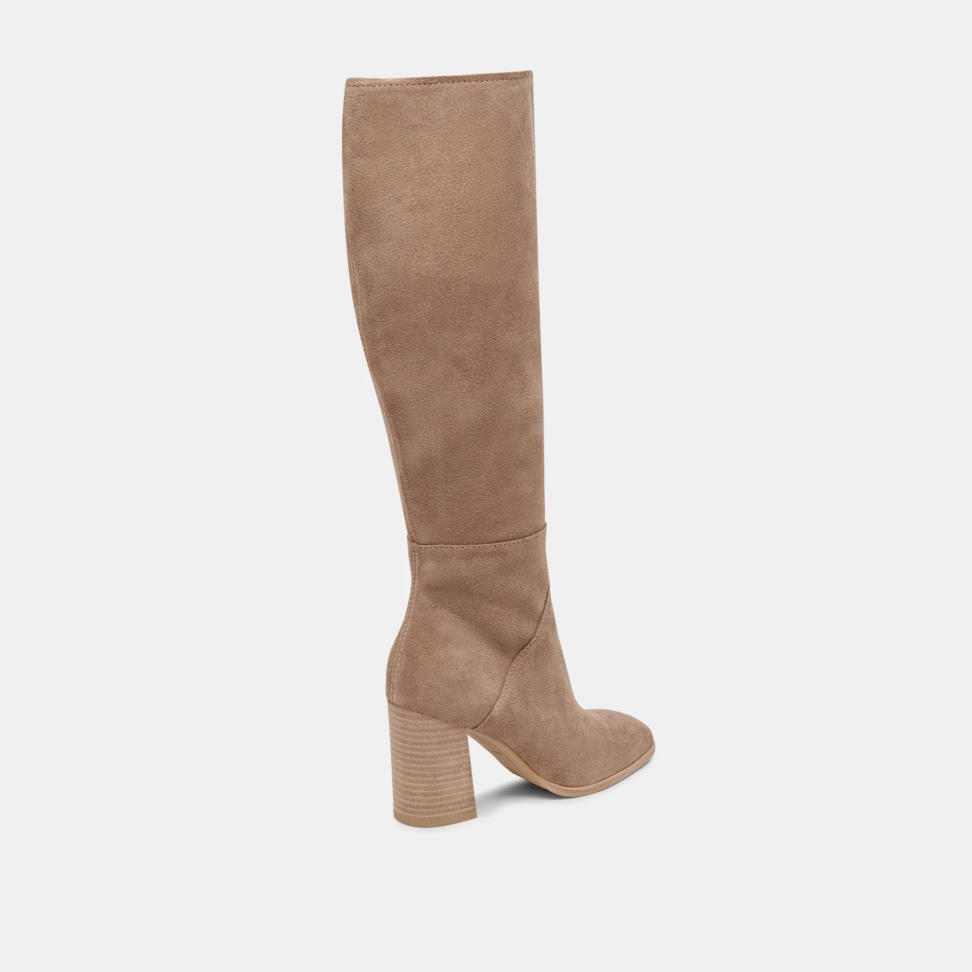 FYNN WIDE CALF TRUFFLE SUEDE - Image 5