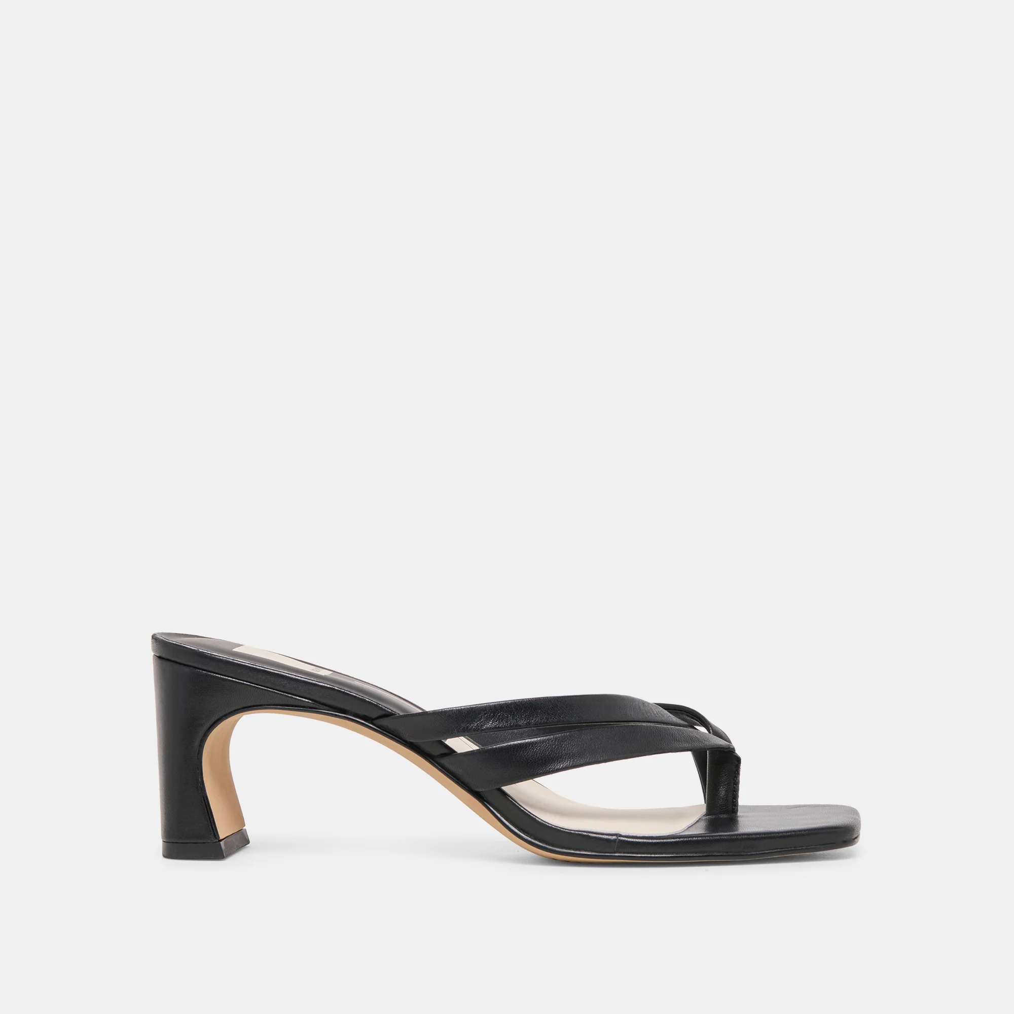 GESSIE BLACK LEATHER