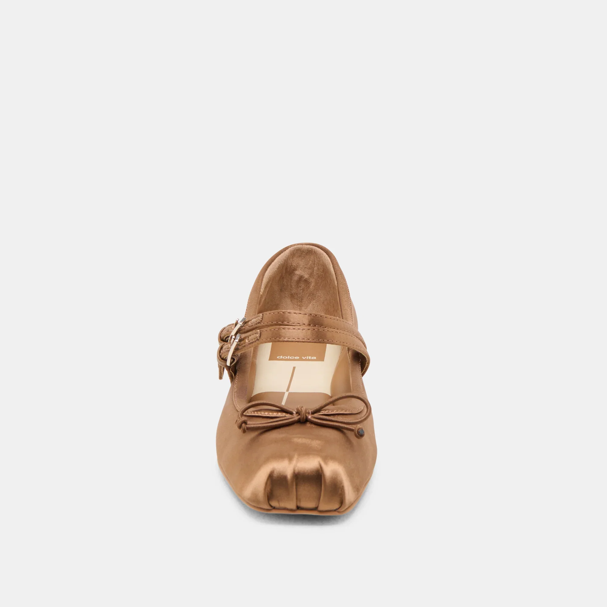 GIBSEN MID BROWN SATIN - Image 11