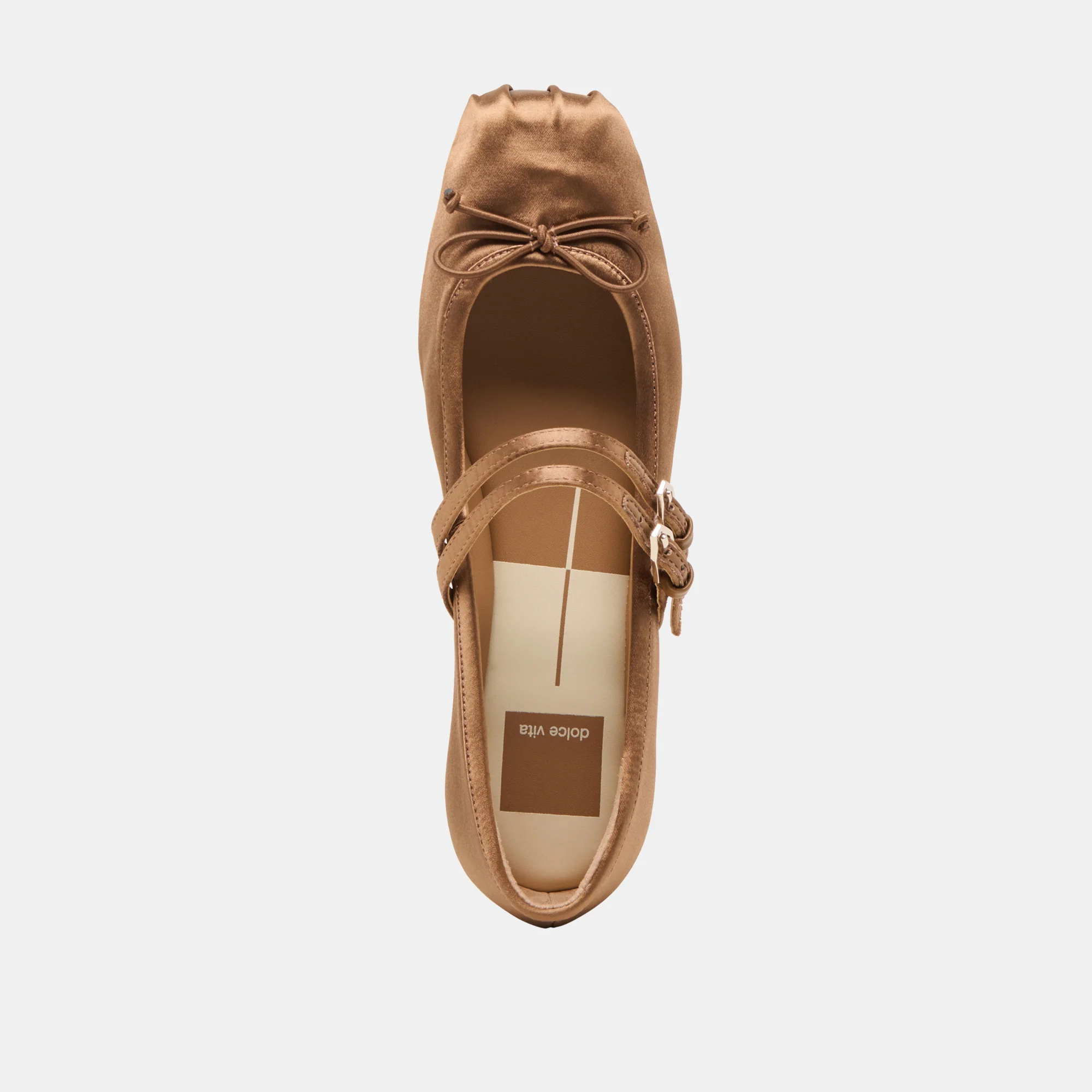 GIBSEN MID BROWN SATIN - Image 13