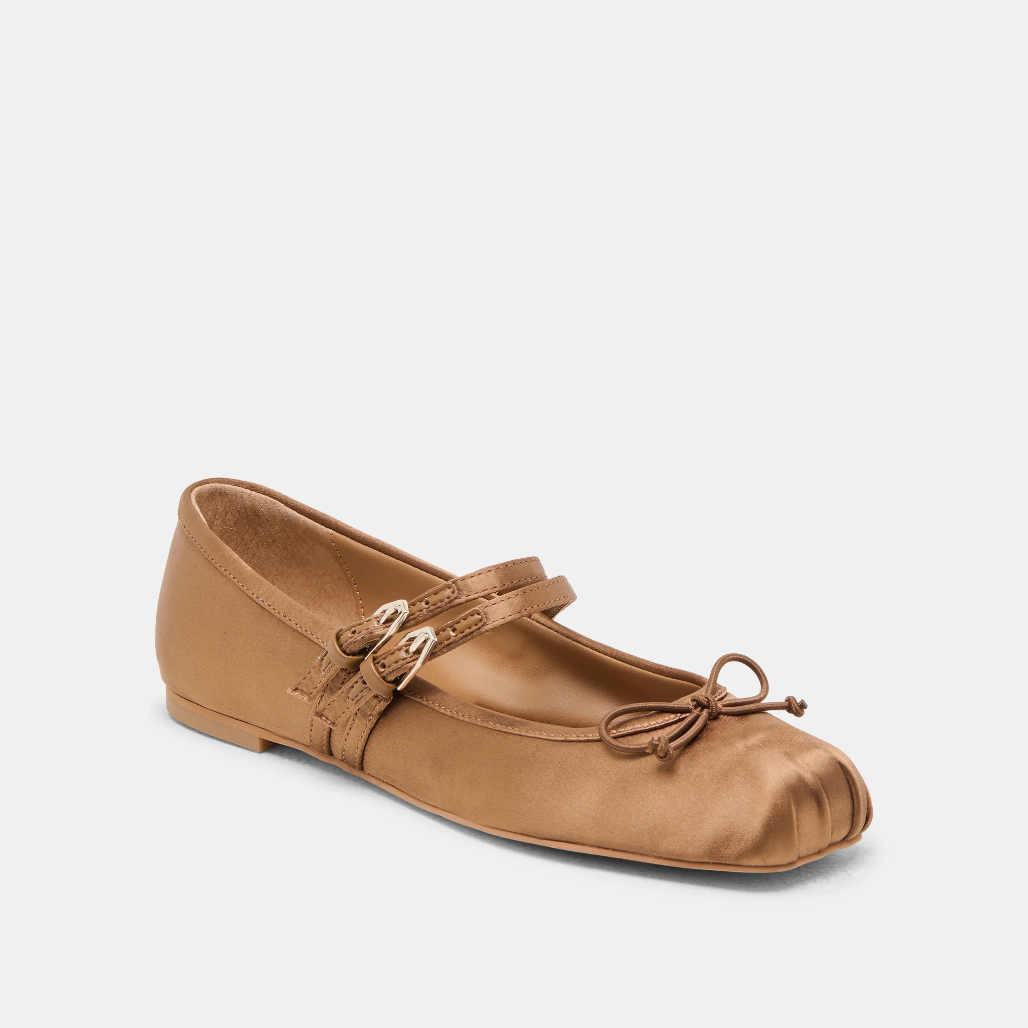 GIBSEN MID BROWN SATIN - Image 3