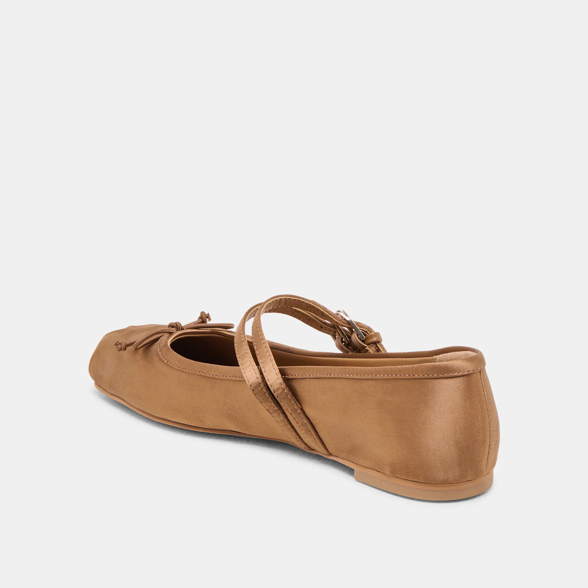 GIBSEN MID BROWN SATIN - Image 9