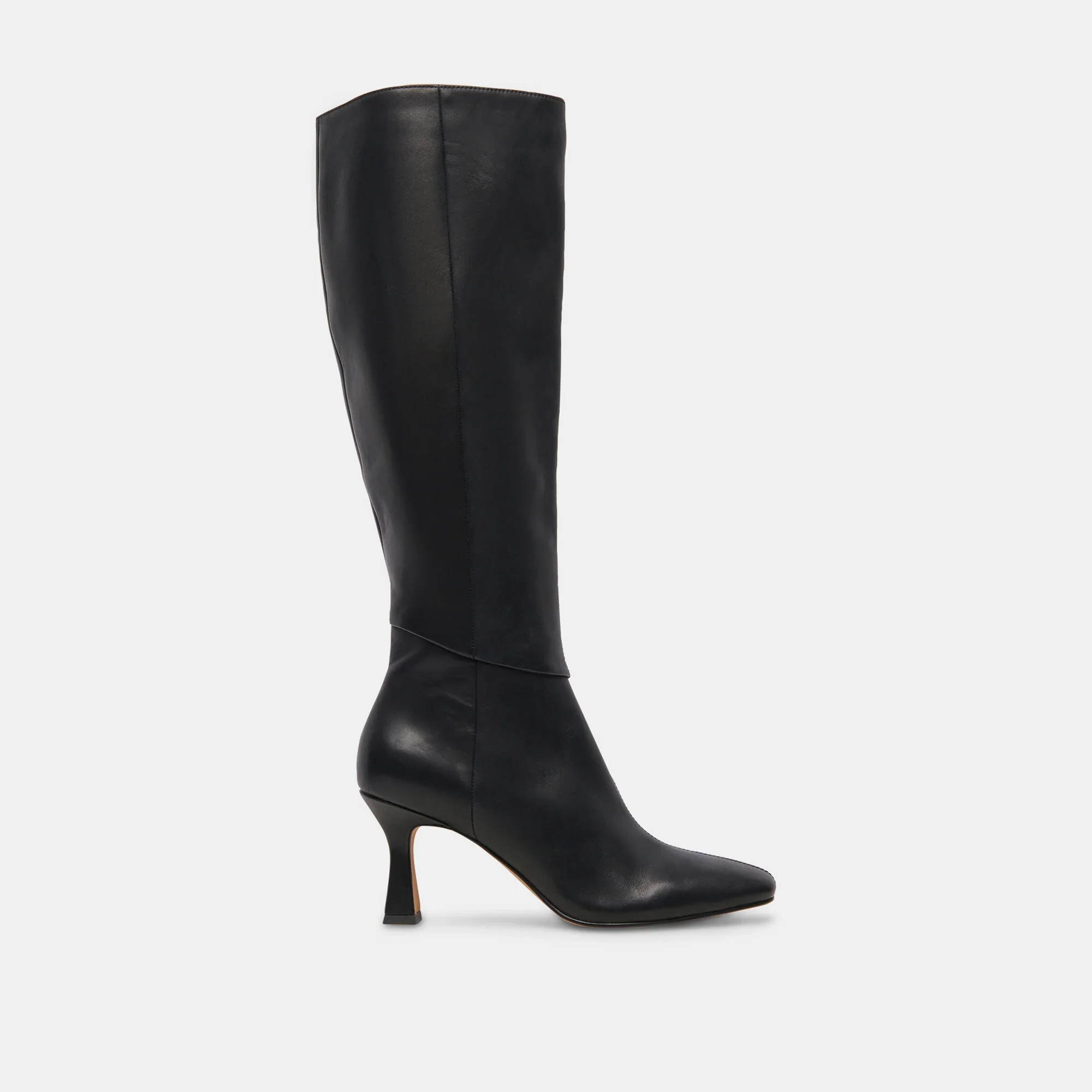 GYRA WIDE CALF BLACK LEATHER
