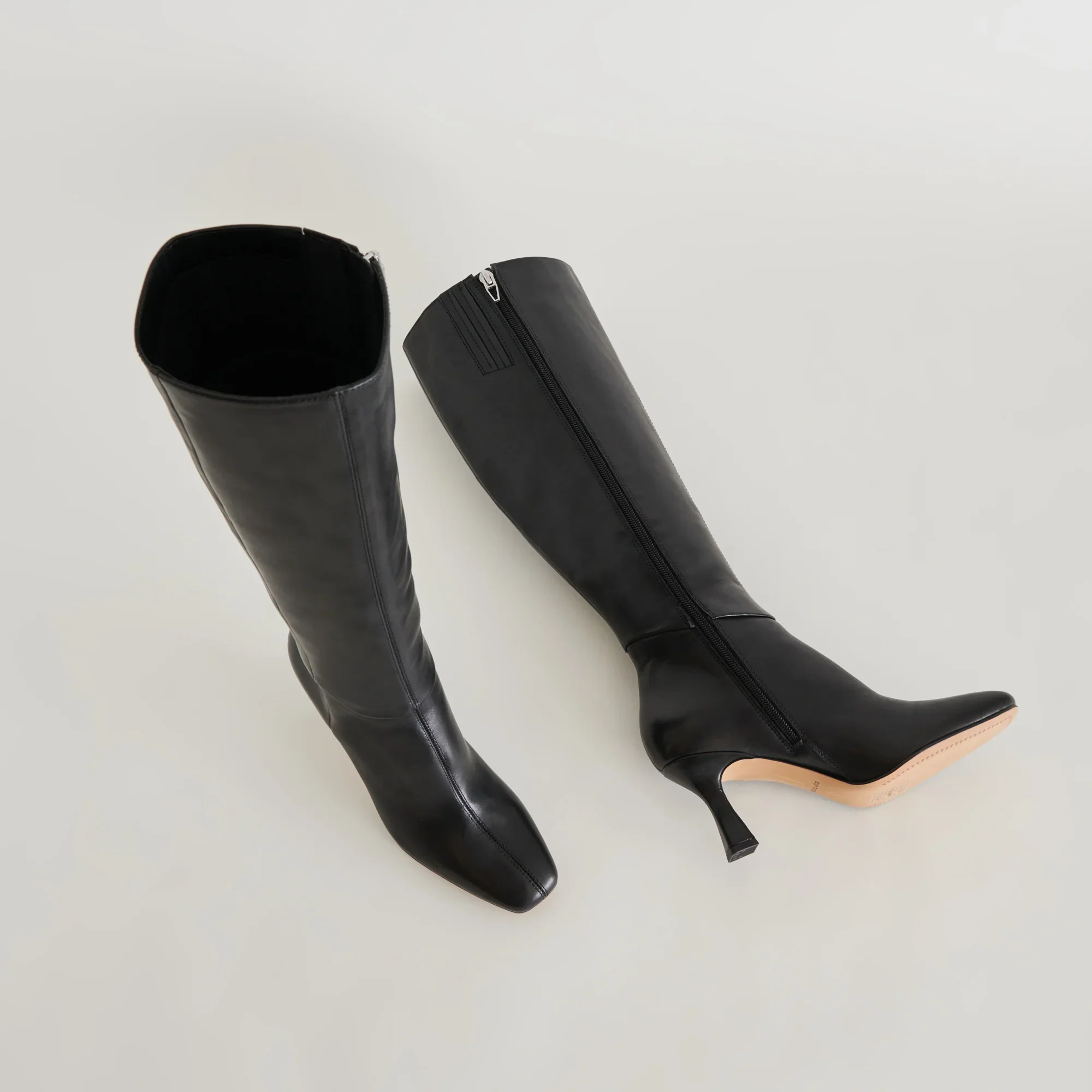 GYRA WIDE CALF BLACK LEATHER - Image 5
