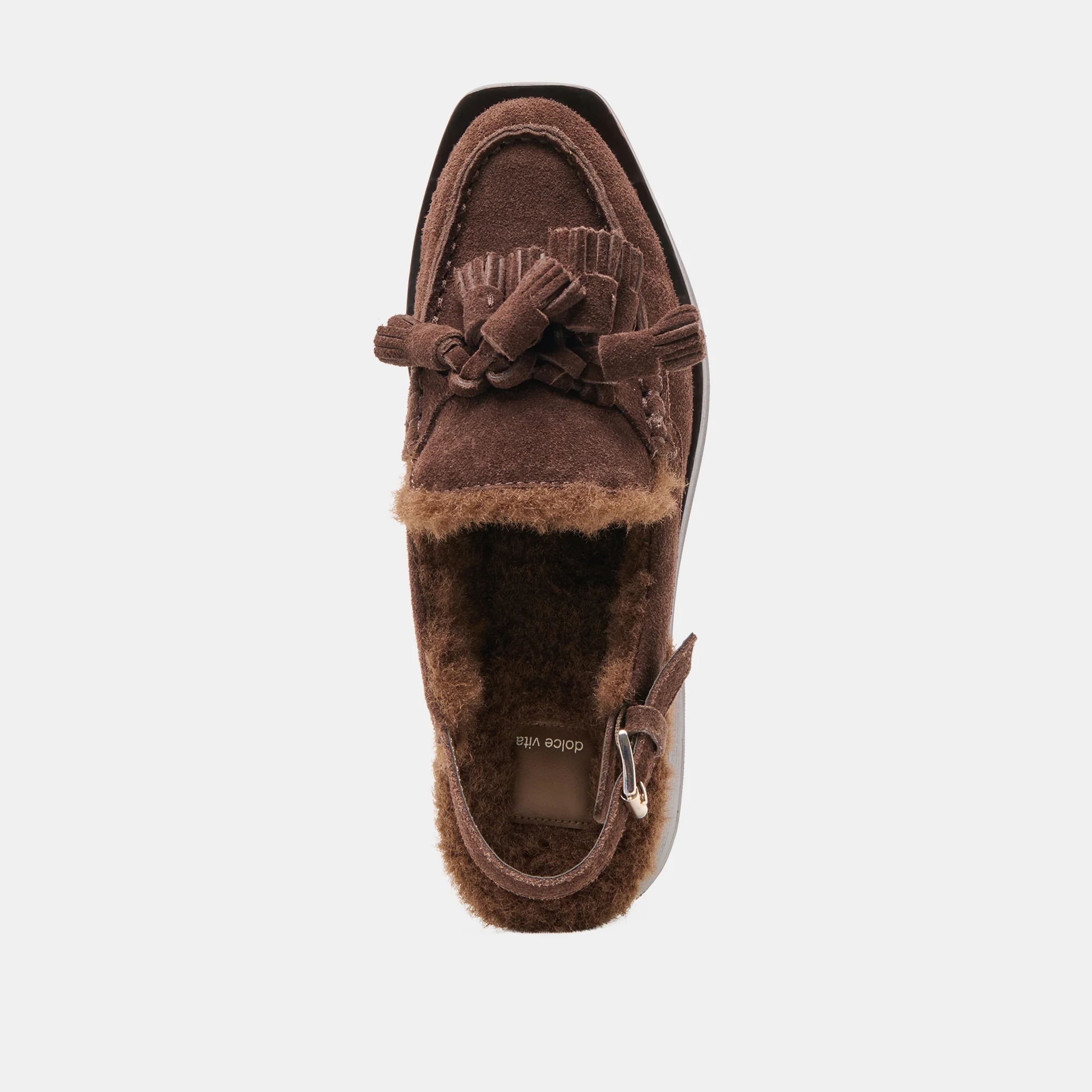HAMLIT PLUSH DARK BROWN SUEDE - Image 11