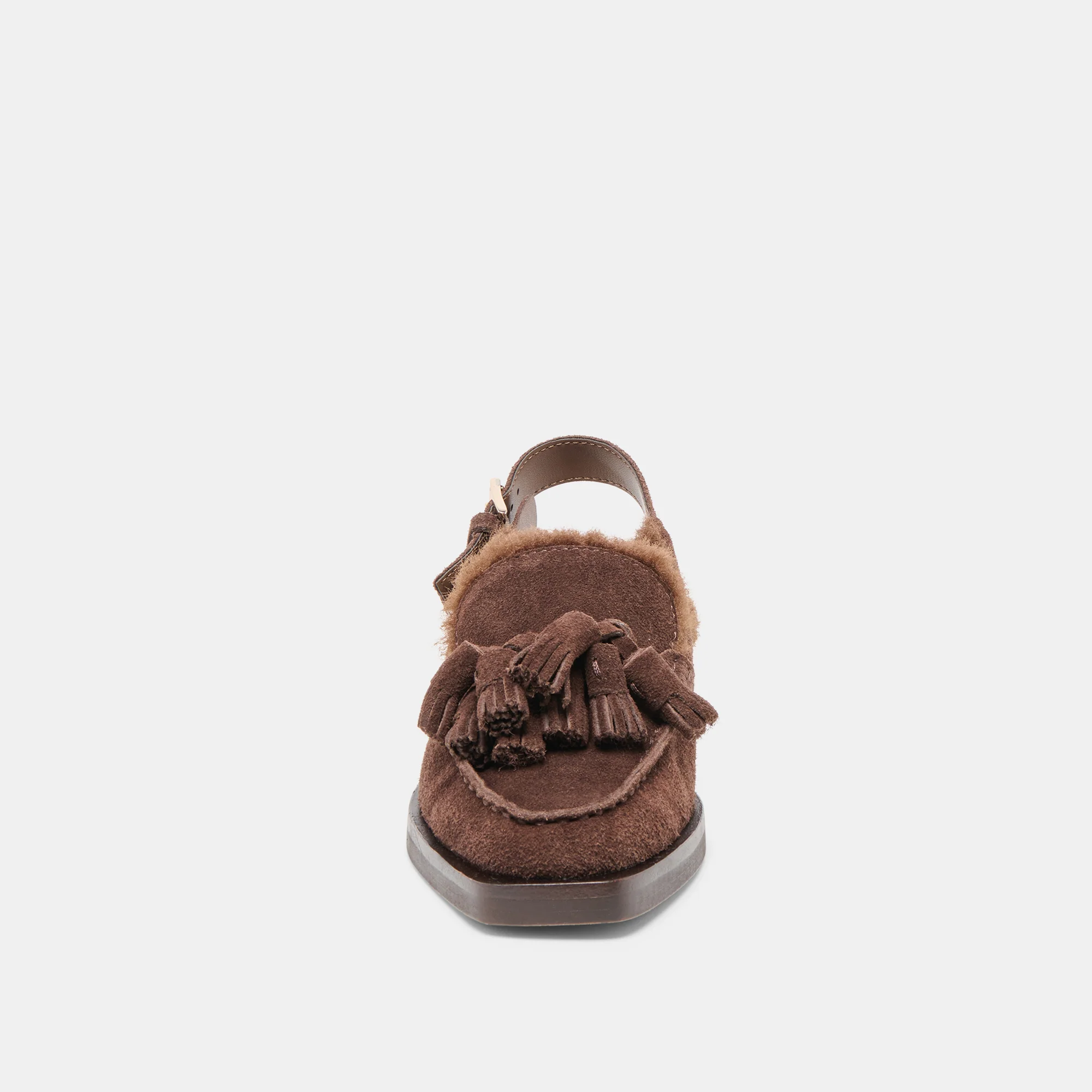 HAMLIT PLUSH DARK BROWN SUEDE - Image 9