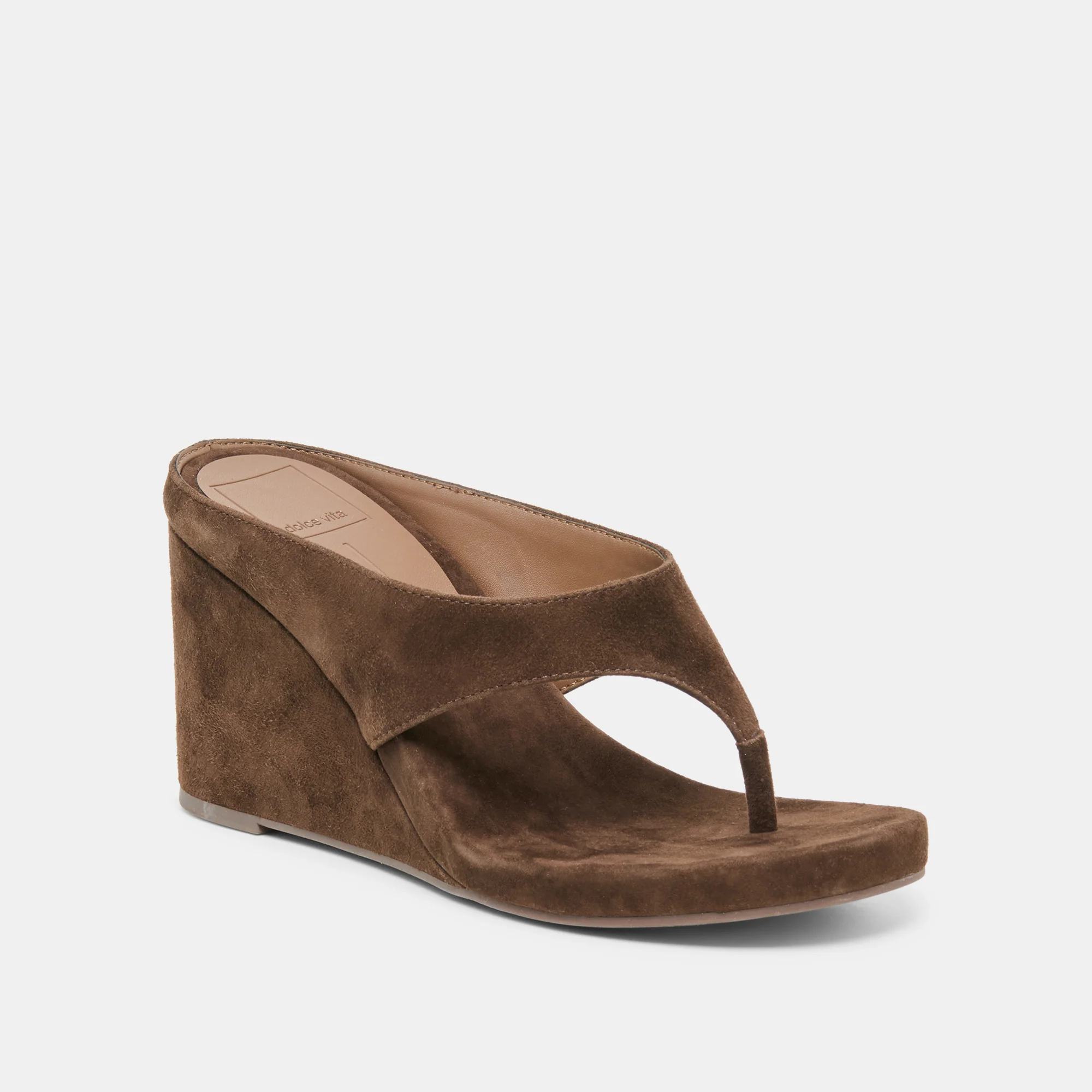 HINNA DARK BROWN SUEDE - Image 2