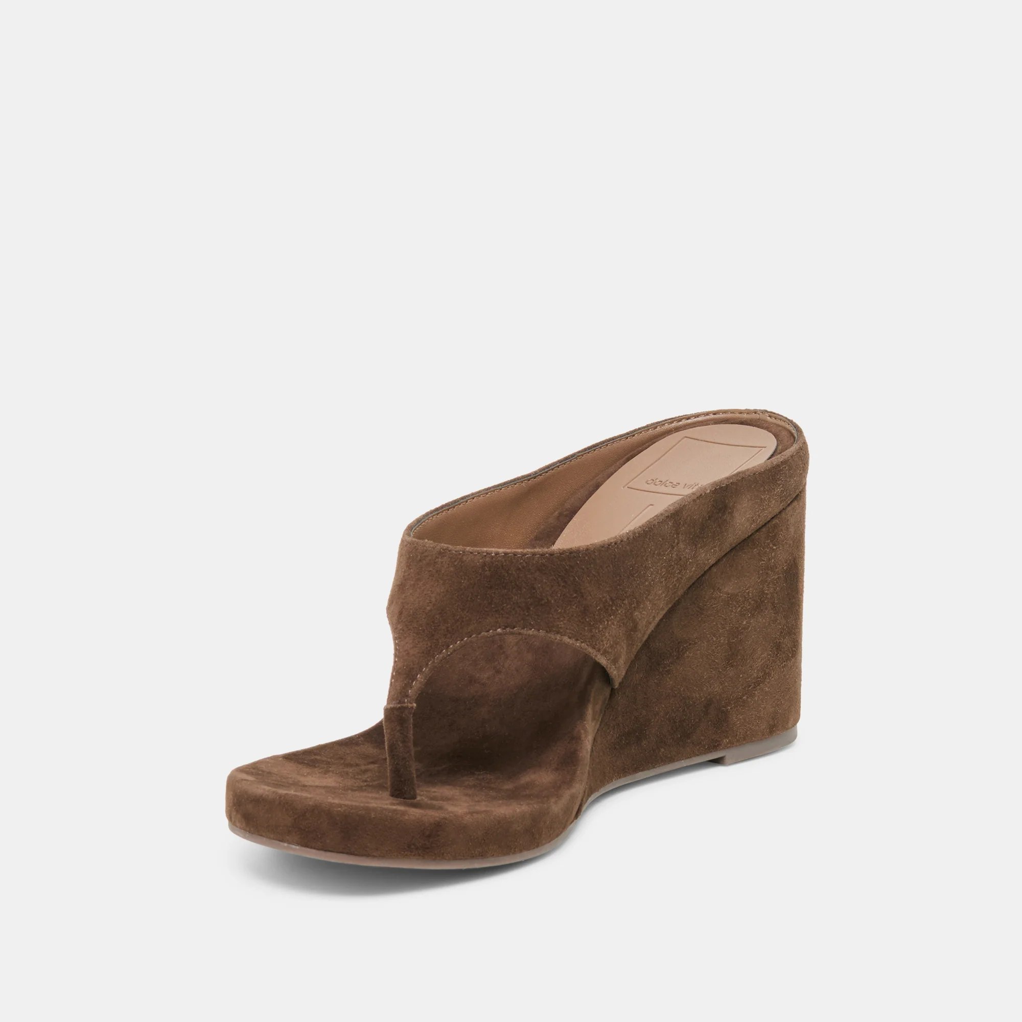 HINNA DARK BROWN SUEDE - Image 4