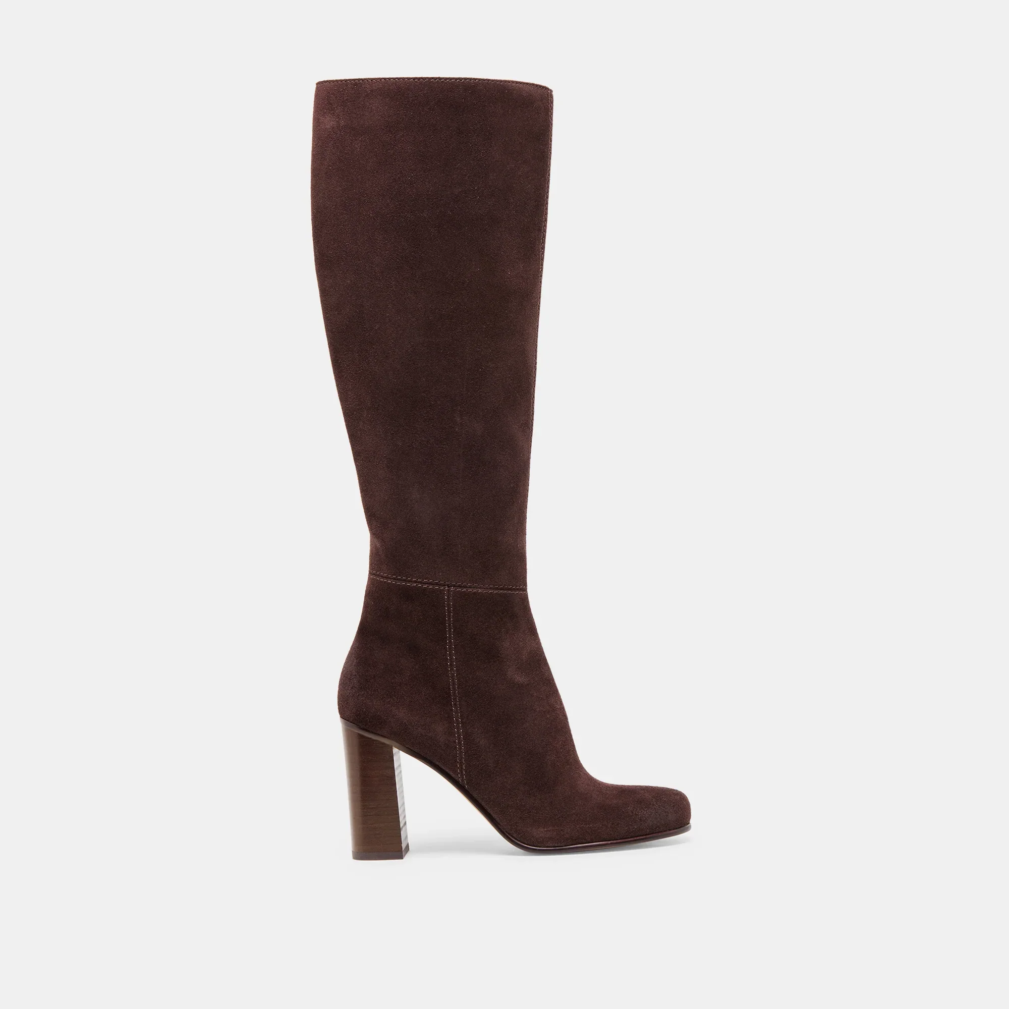 HUDSIN WIDE CALF MAHOGANY SUEDE