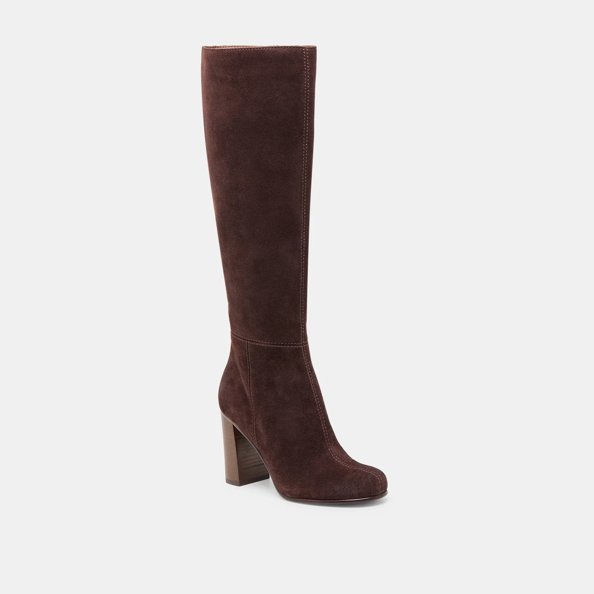 HUDSIN WIDE CALF MAHOGANY SUEDE - Image 3