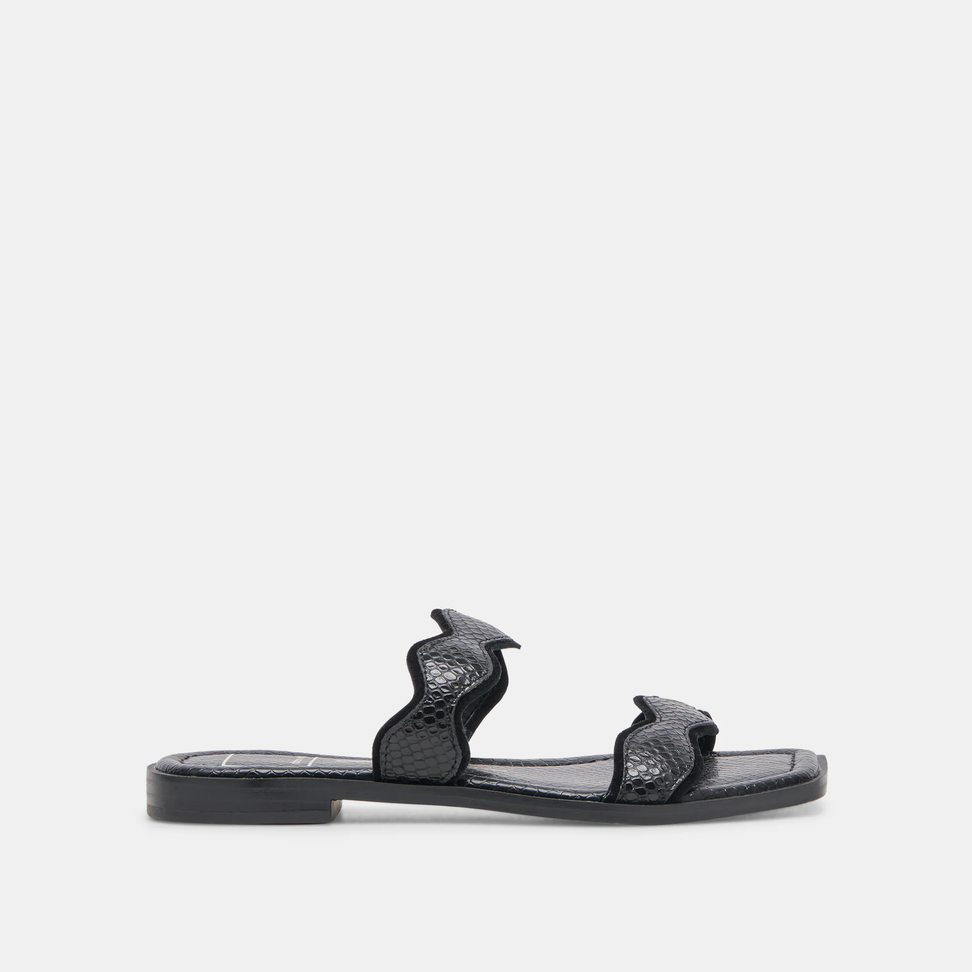 ILVA LOW ONYX LEATHER