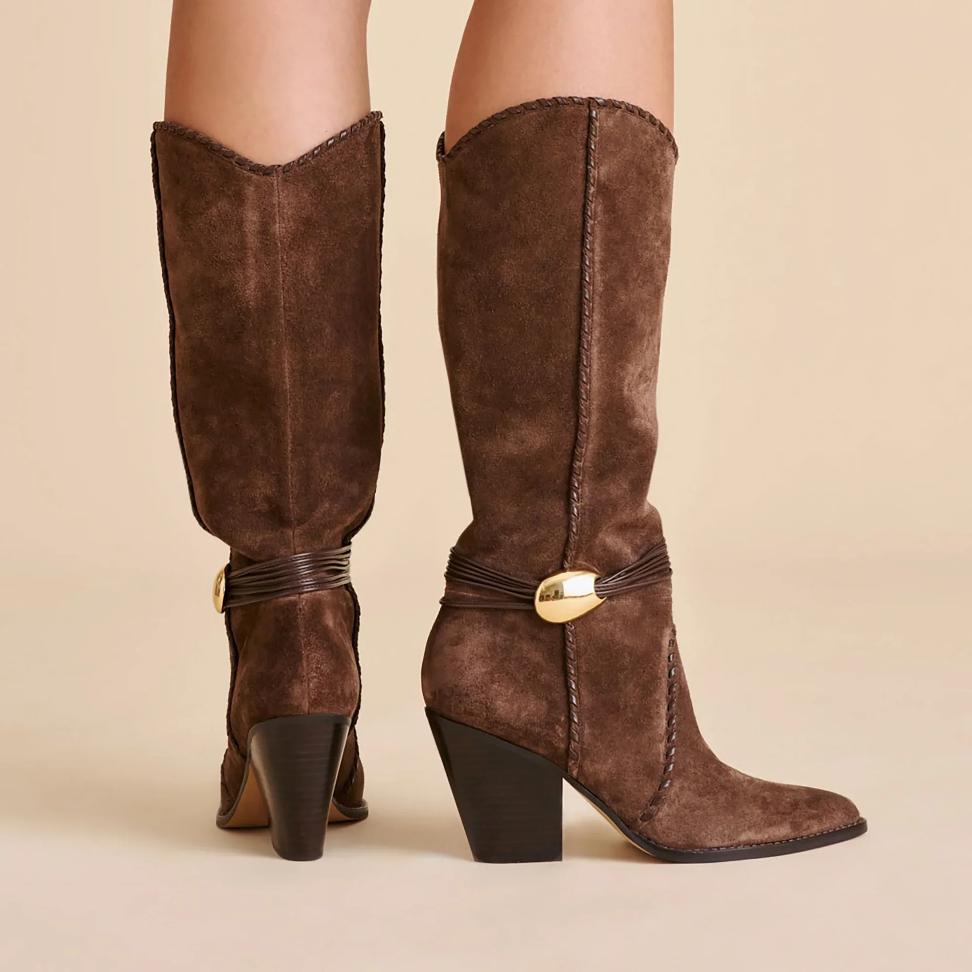 JODY DARK BROWN SUEDE - Image 2