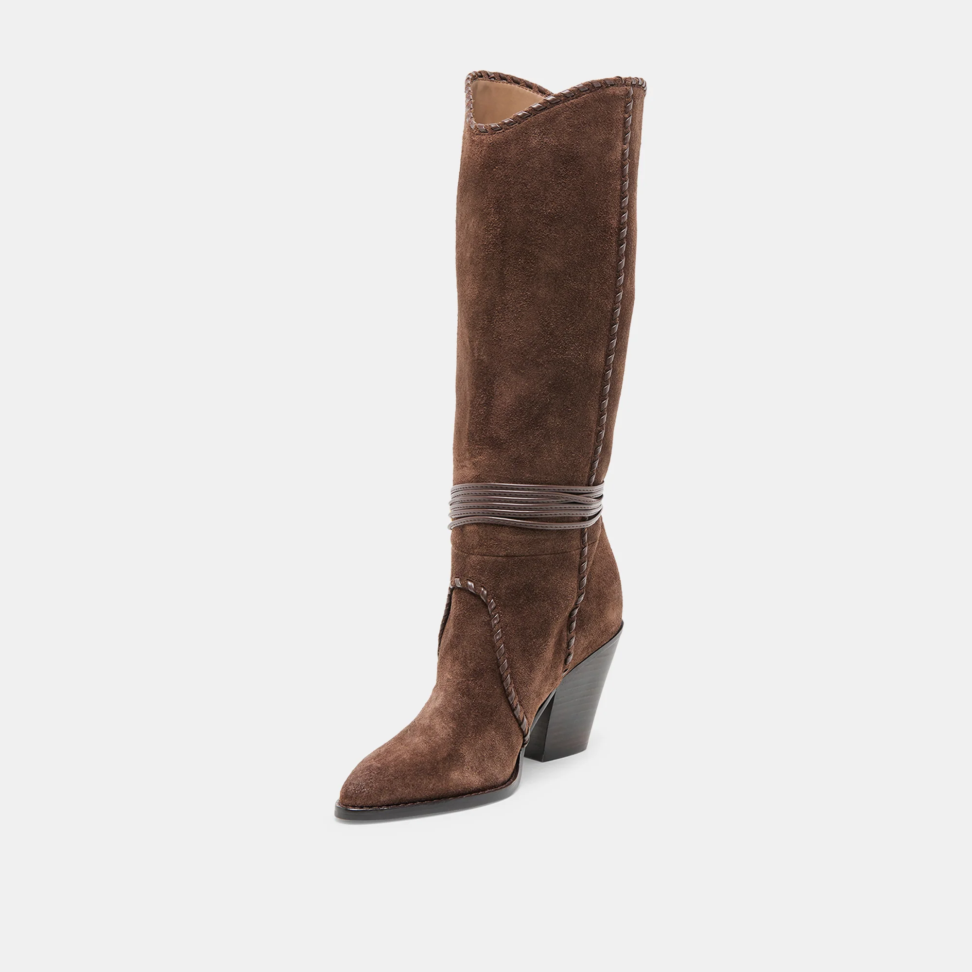 JODY DARK BROWN SUEDE - Image 6