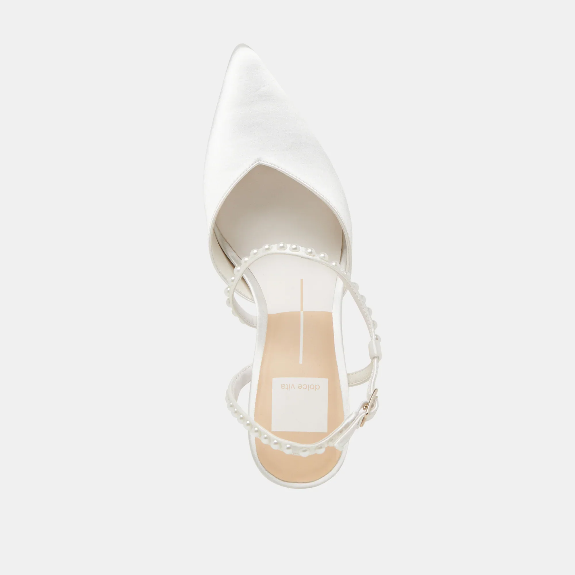 KAMRA PEARL WHITE SATIN - Image 12