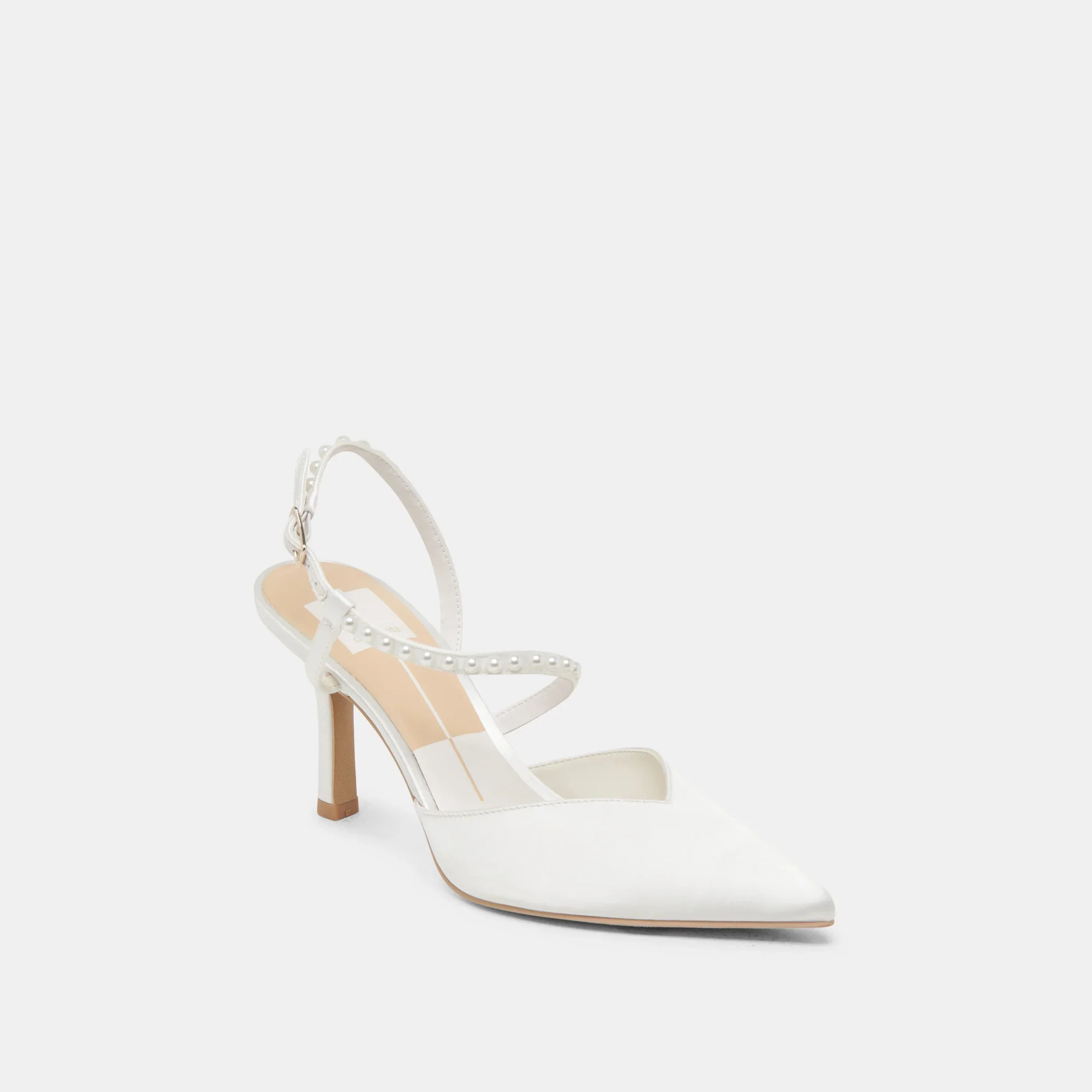 KAMRA PEARL WHITE SATIN - Image 3