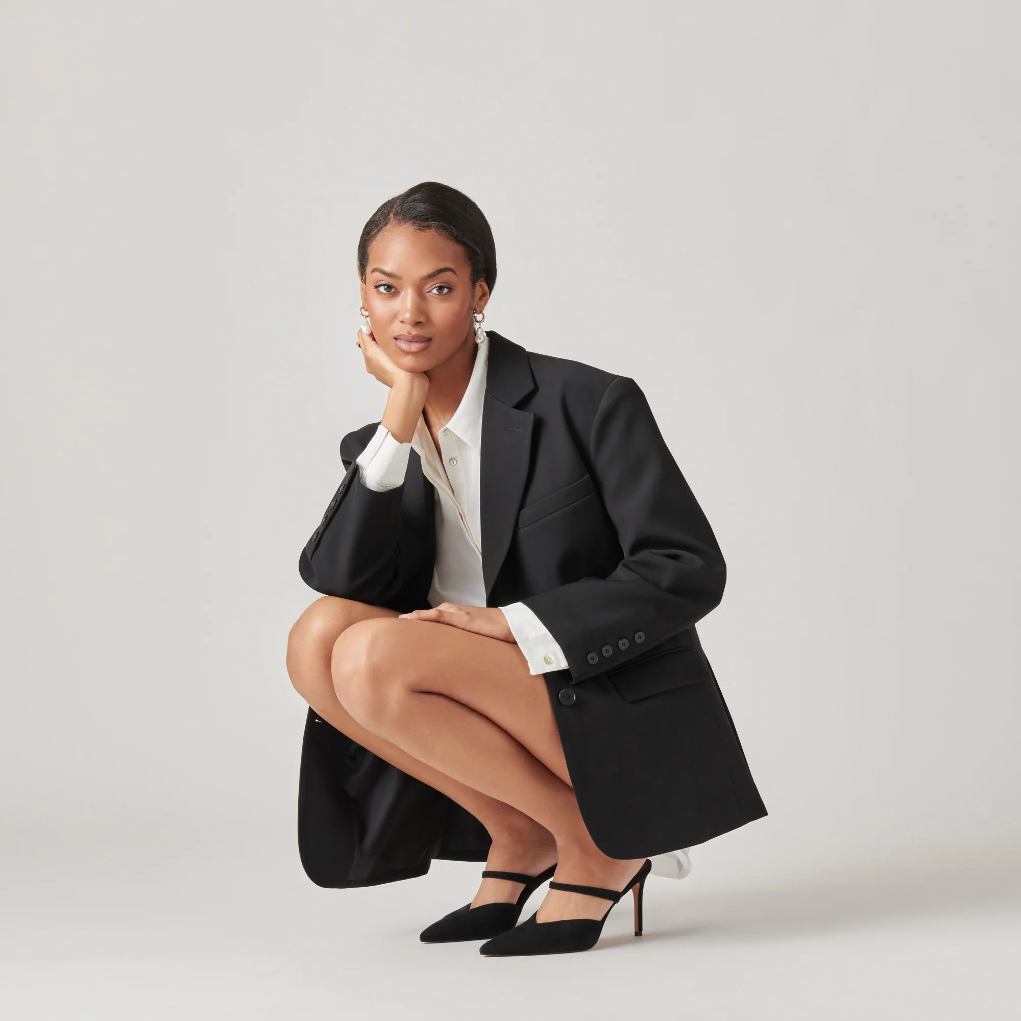 KANIKA BLACK SUEDE - Image 2