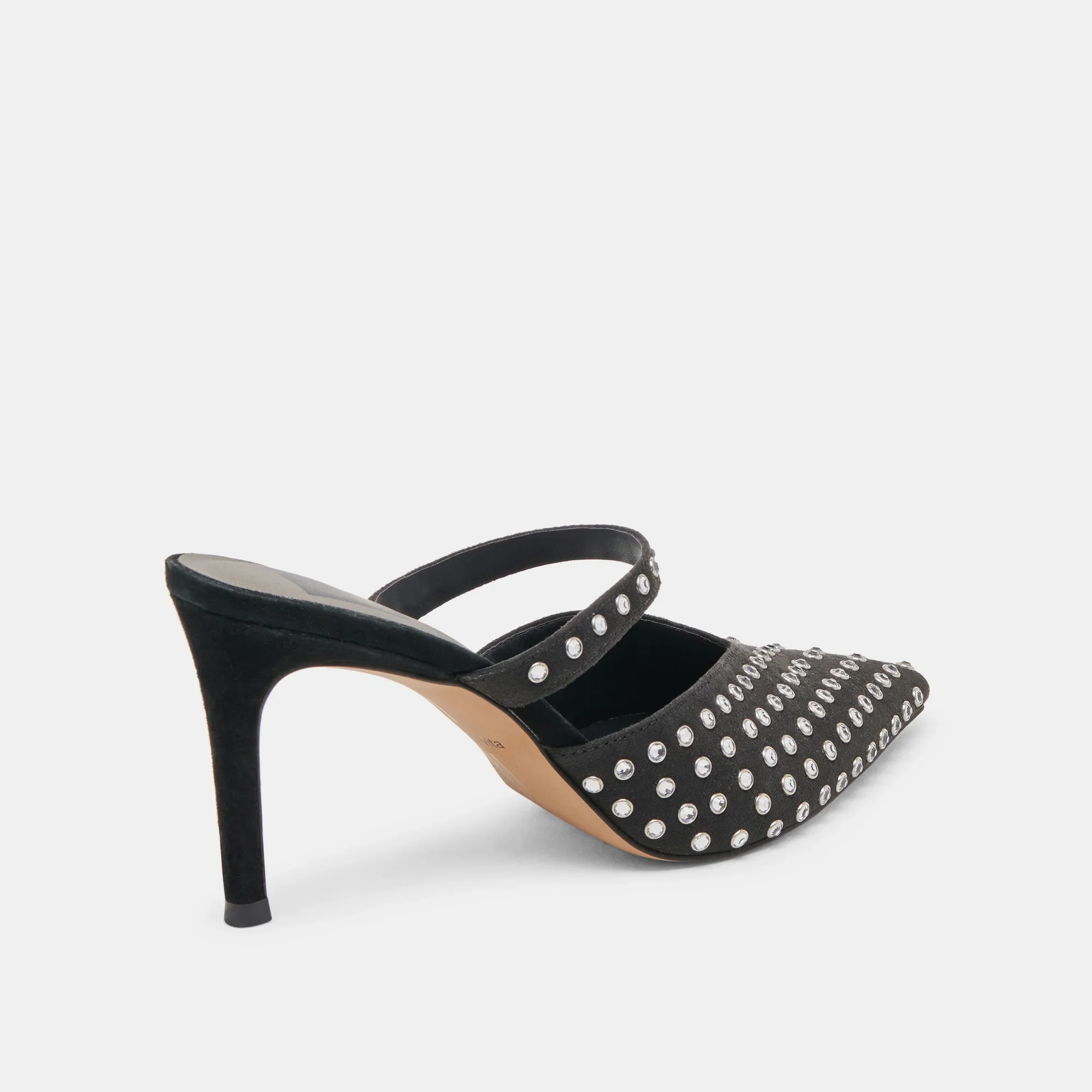 KANIKA CRYSTAL STUD BLACK CRYSTAL - Image 3
