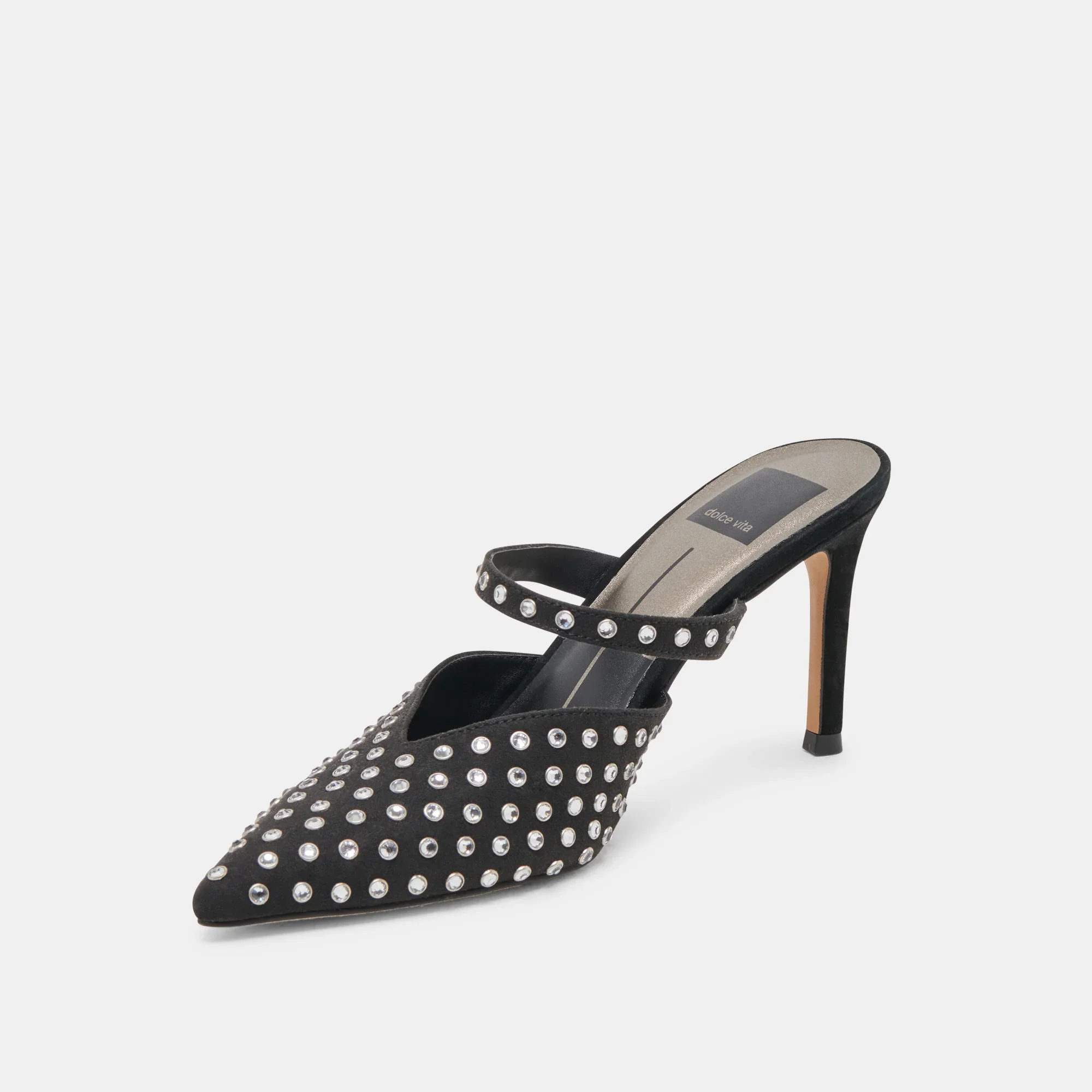KANIKA CRYSTAL STUD BLACK CRYSTAL - Image 4