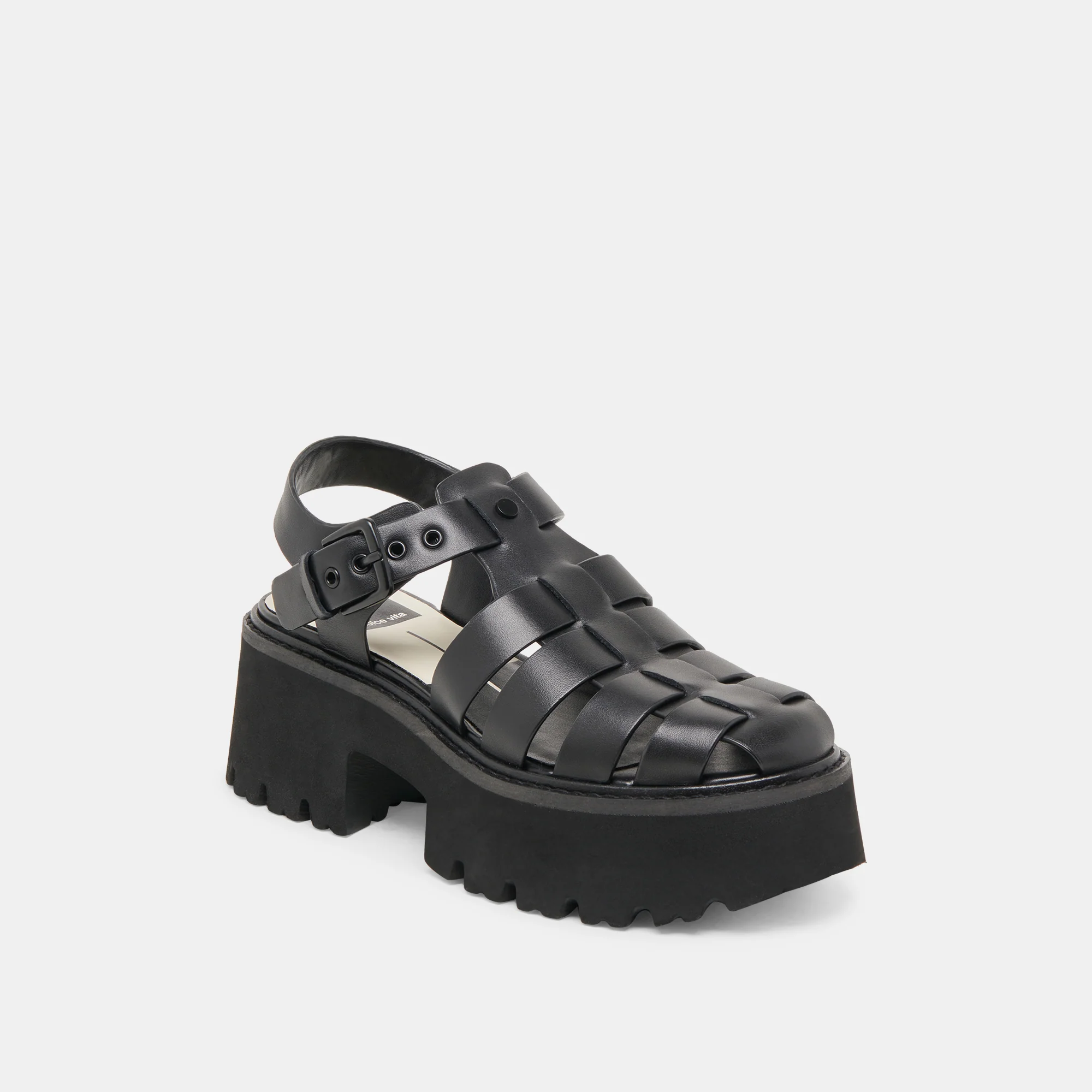 LASLY TONAL BLACK LEATHER - Image 2