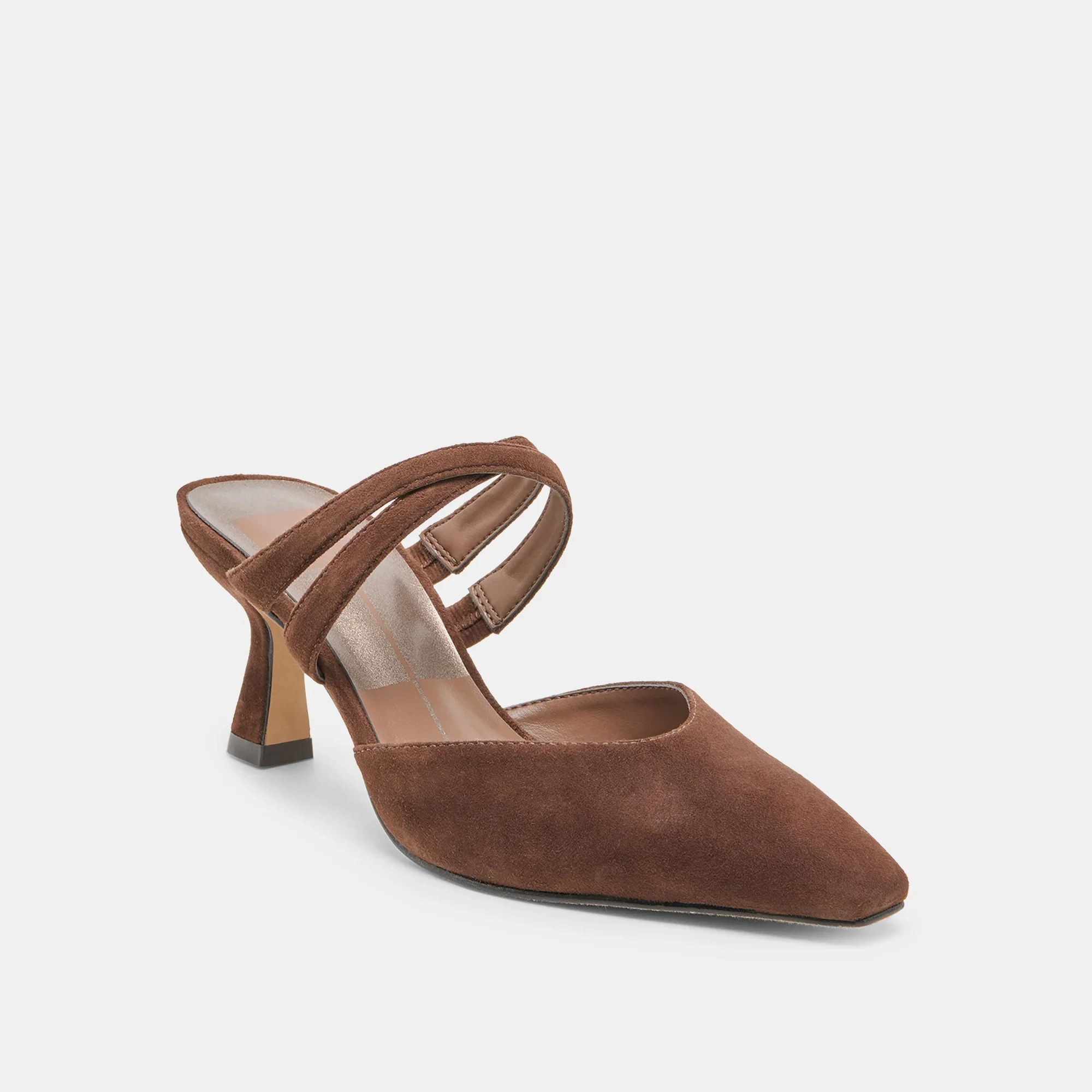 LINORE DARK BROWN SUEDE - Image 2