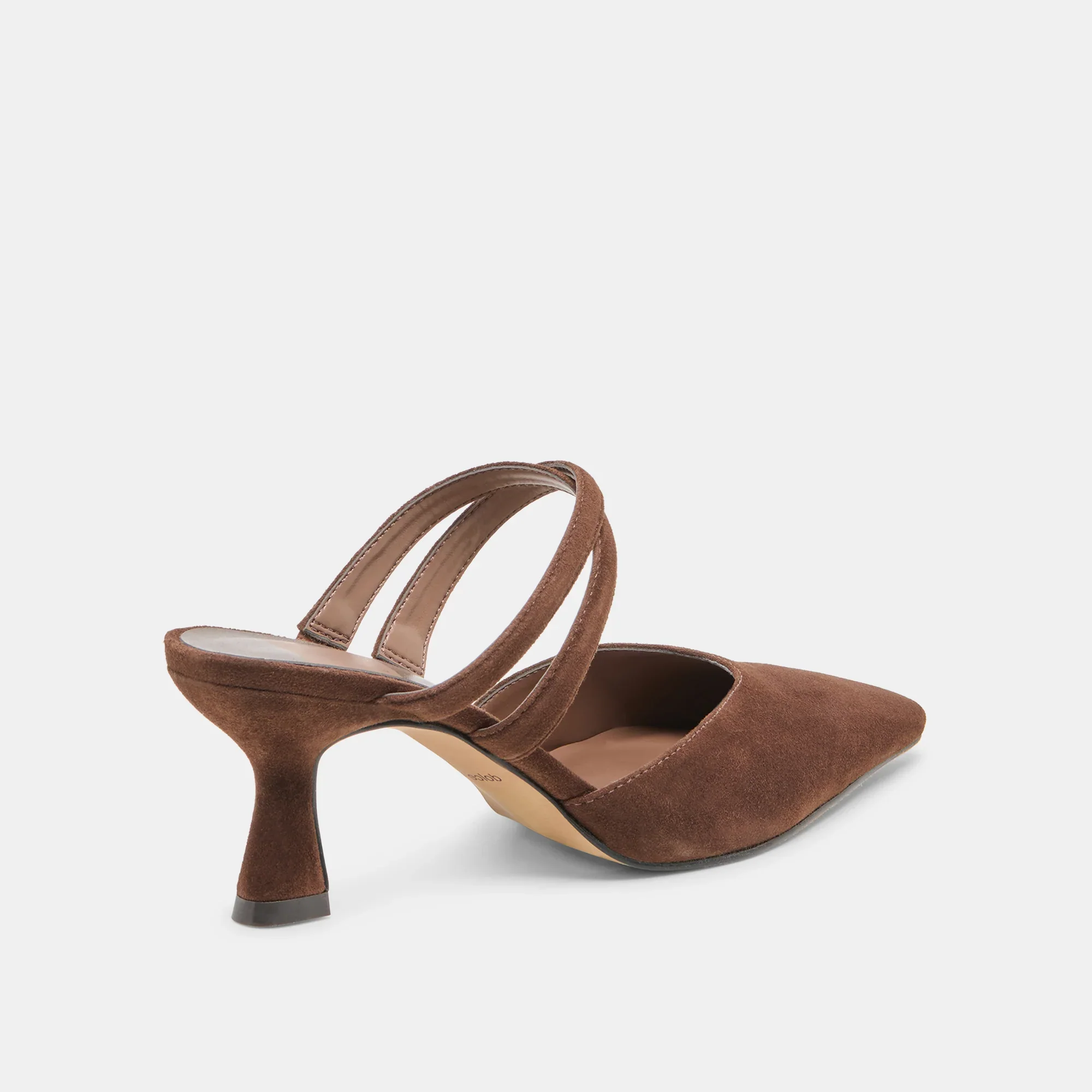 LINORE DARK BROWN SUEDE - Image 3