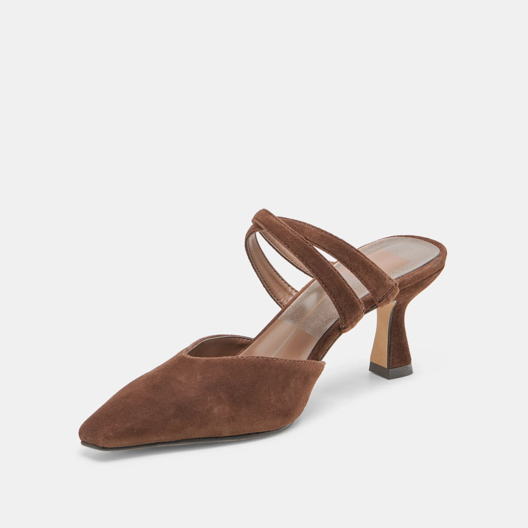 LINORE DARK BROWN SUEDE - Image 4