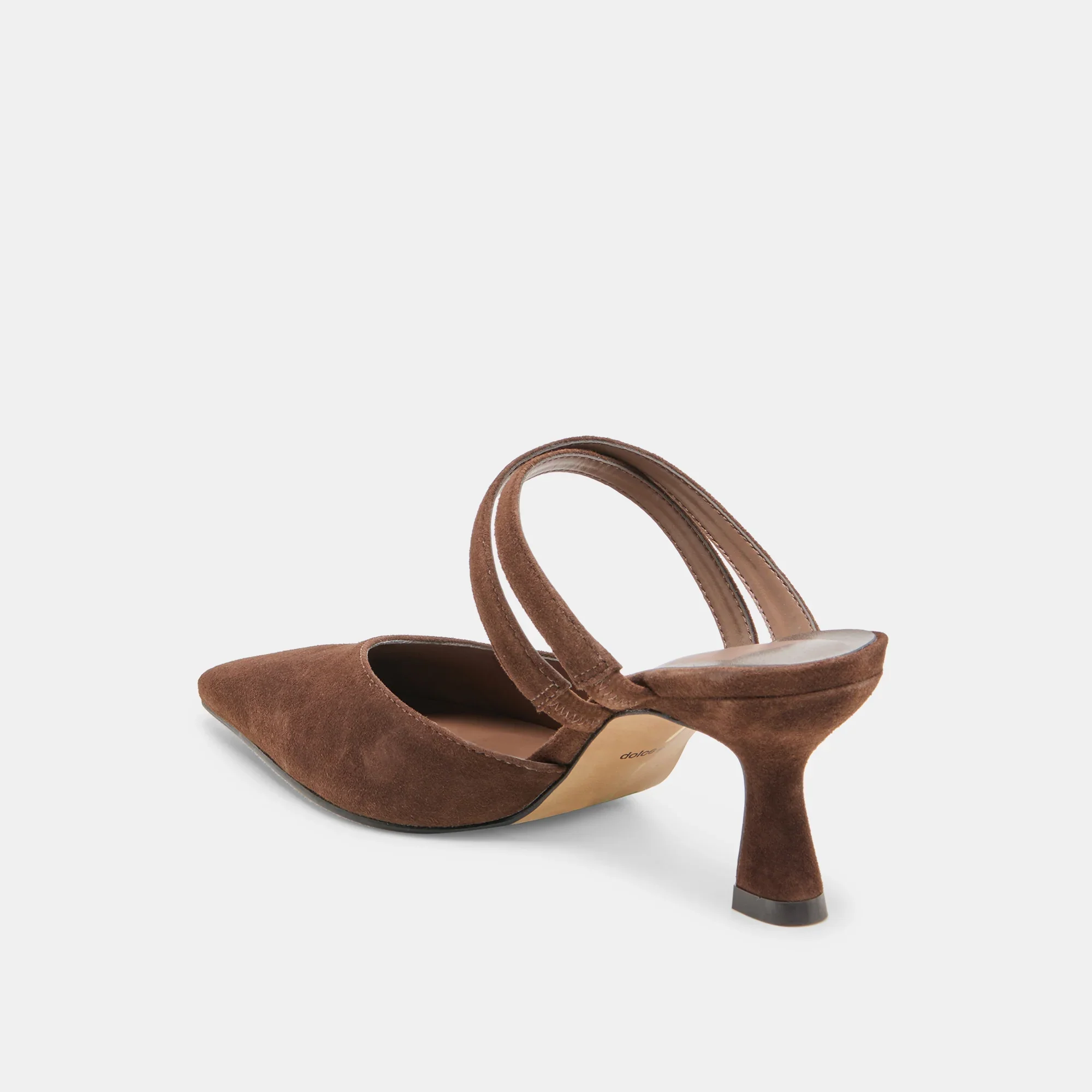 LINORE DARK BROWN SUEDE - Image 5