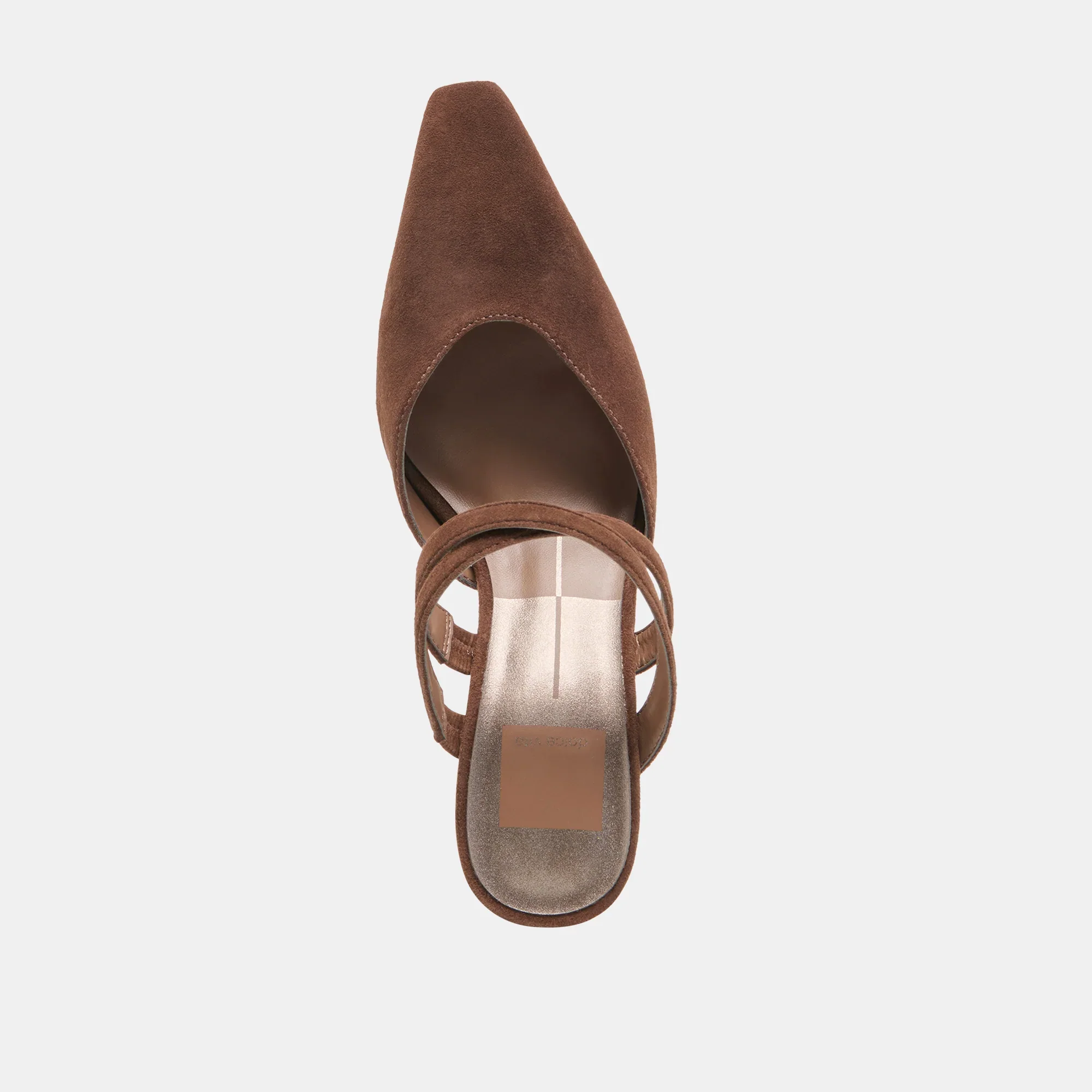 LINORE DARK BROWN SUEDE - Image 8