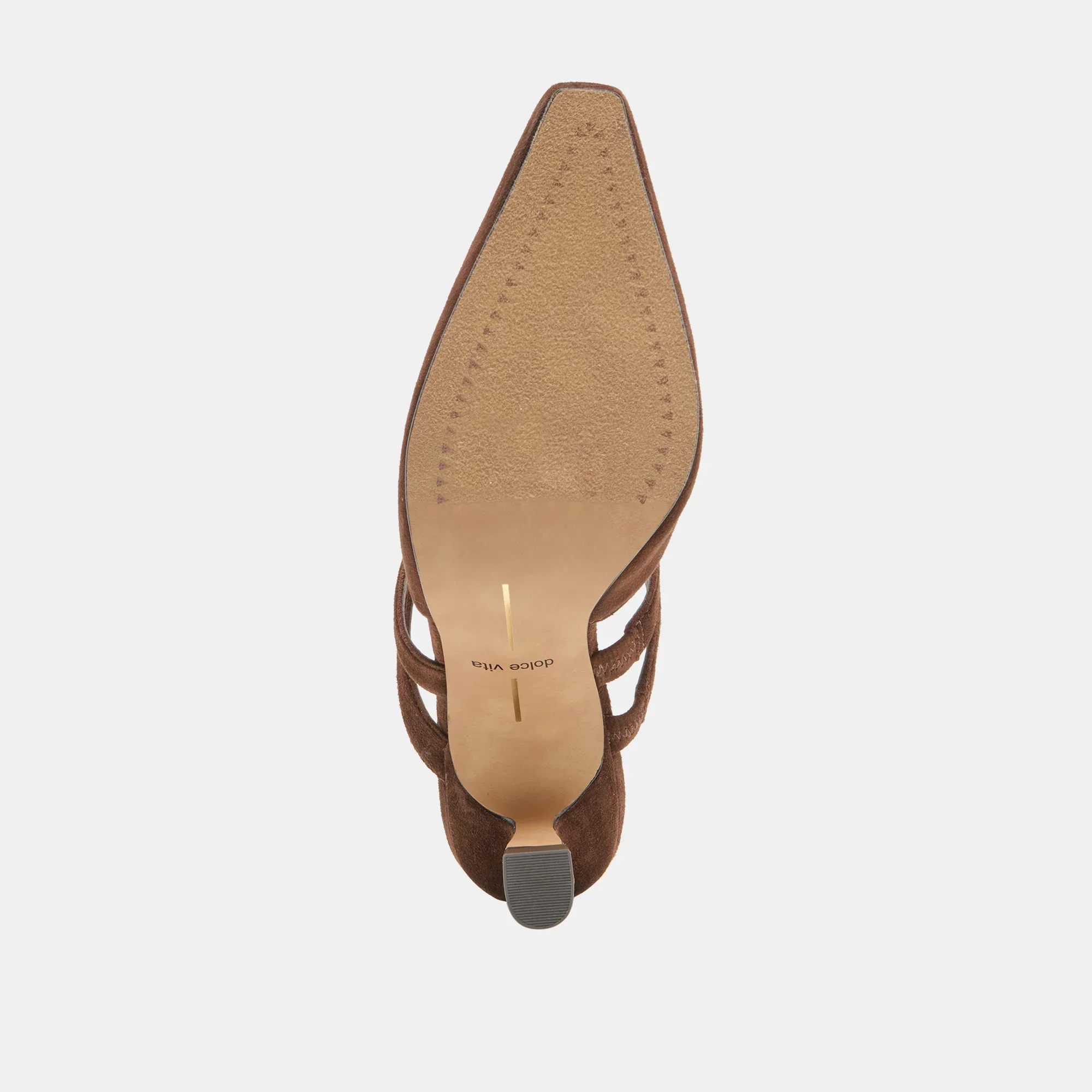 LINORE DARK BROWN SUEDE - Image 9