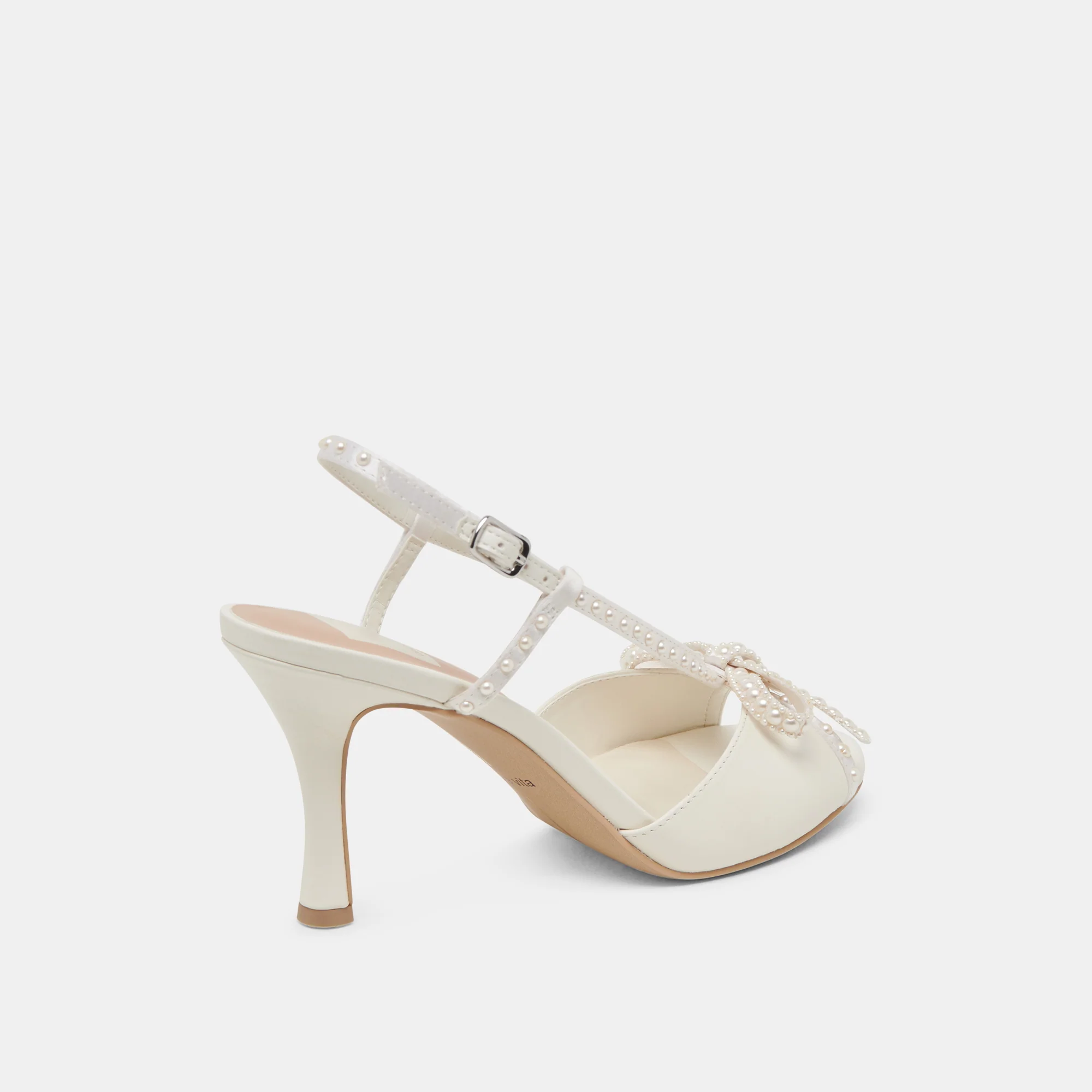 LONNY PEARL WHITE SATIN - Image 4