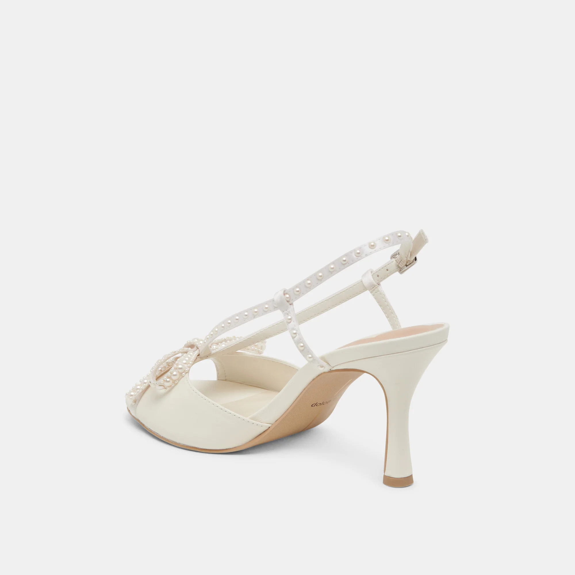 LONNY PEARL WHITE SATIN - Image 6