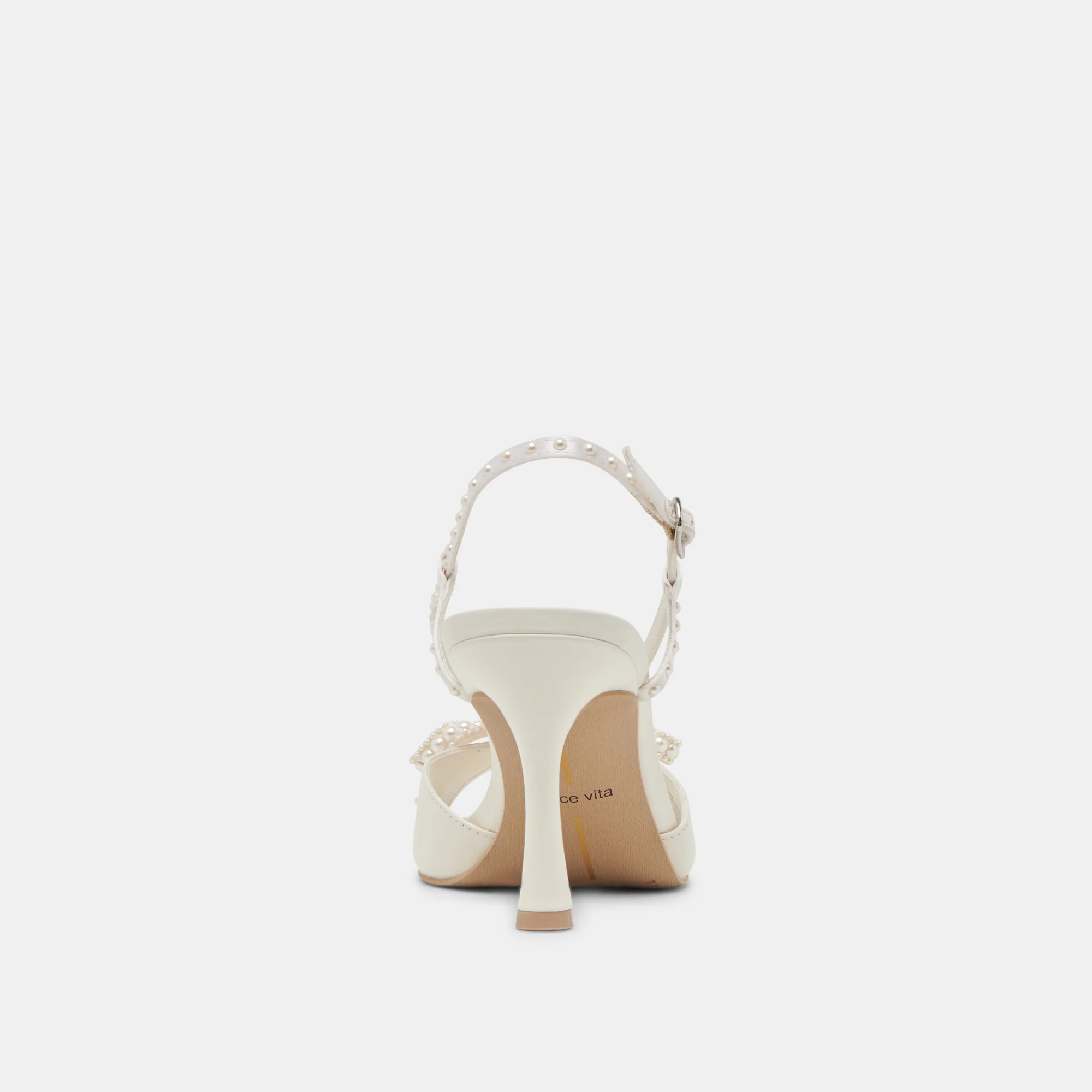 LONNY PEARL WHITE SATIN - Image 8