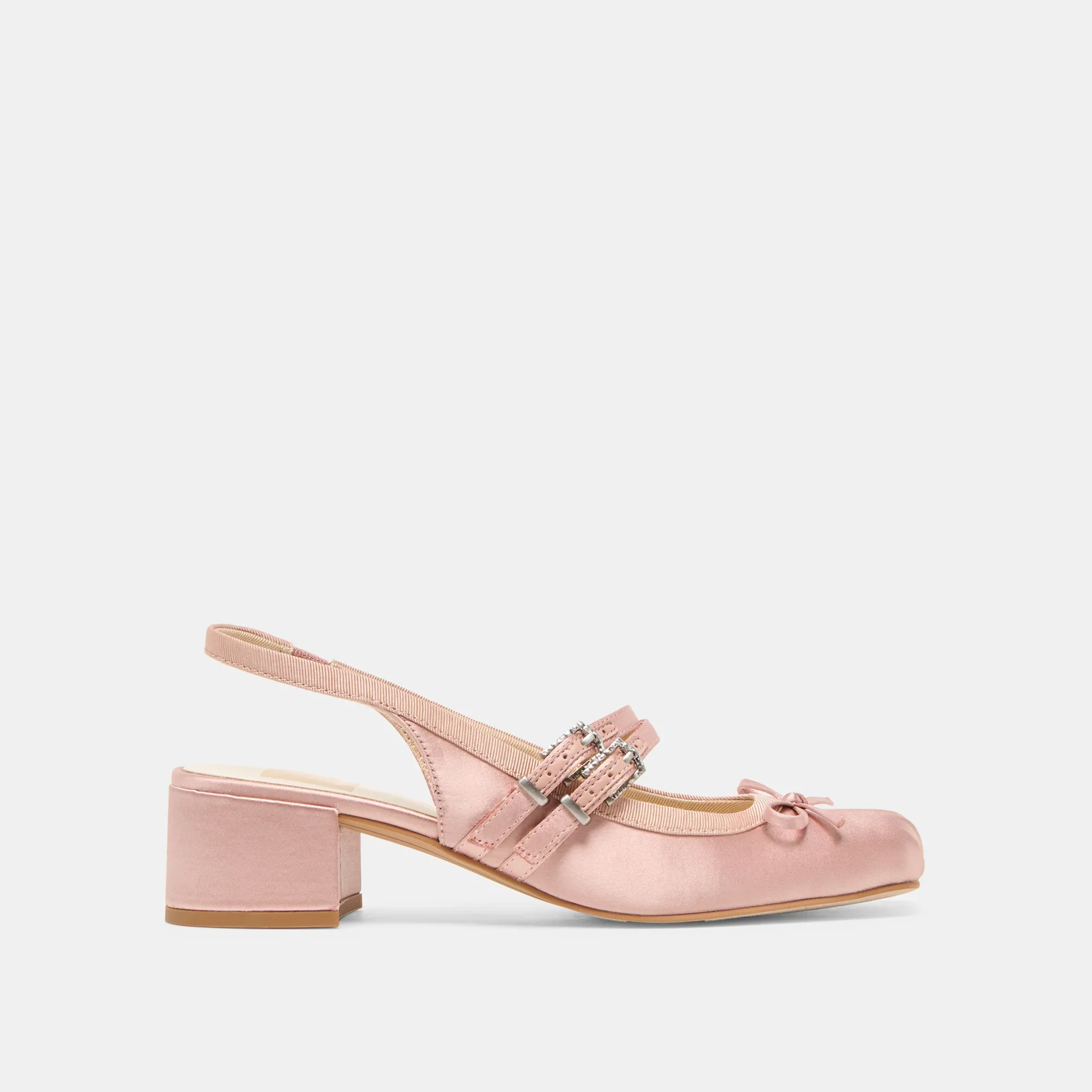 LORIS BLUSH SATIN