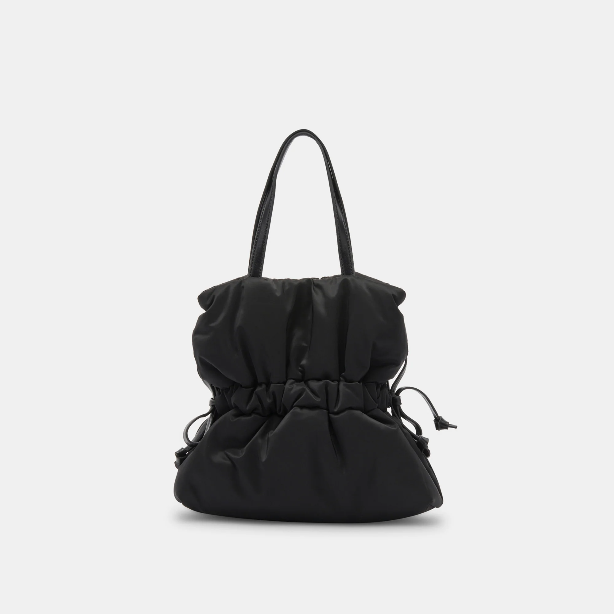 MYLAH BLACK LEATHER