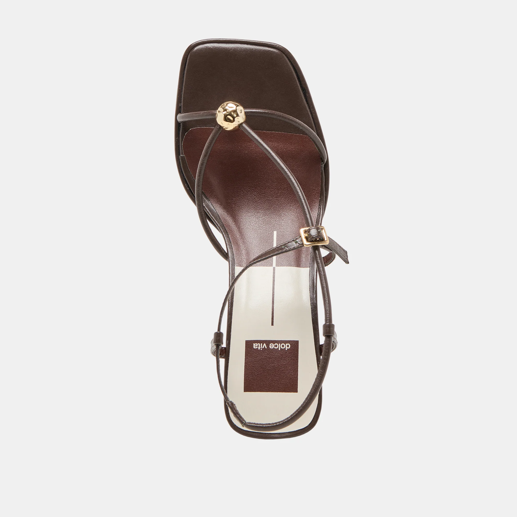 MYLEE DARK BROWN LEATHER - Image 8