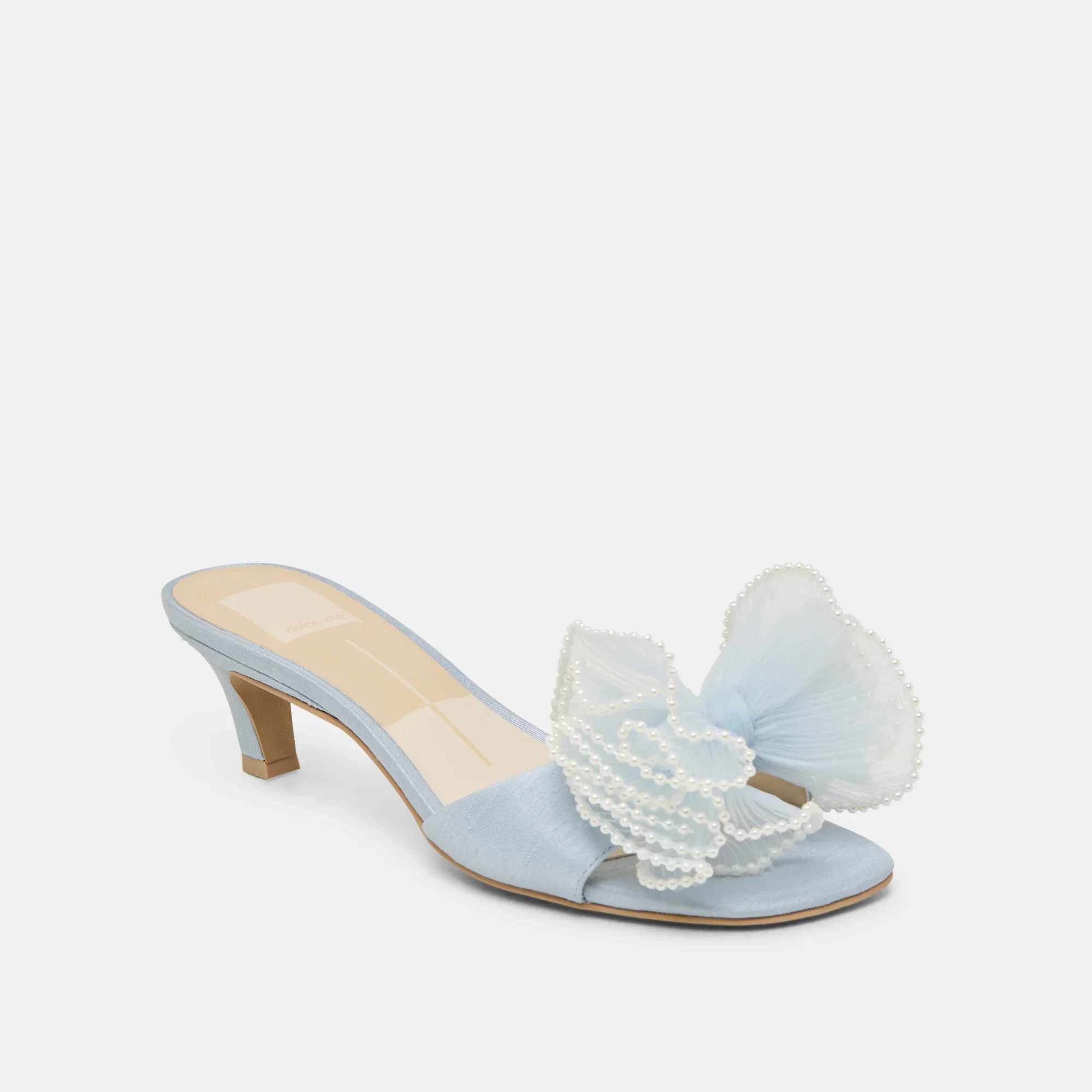 NARITA PEARL BLUE SATIN - Image 2