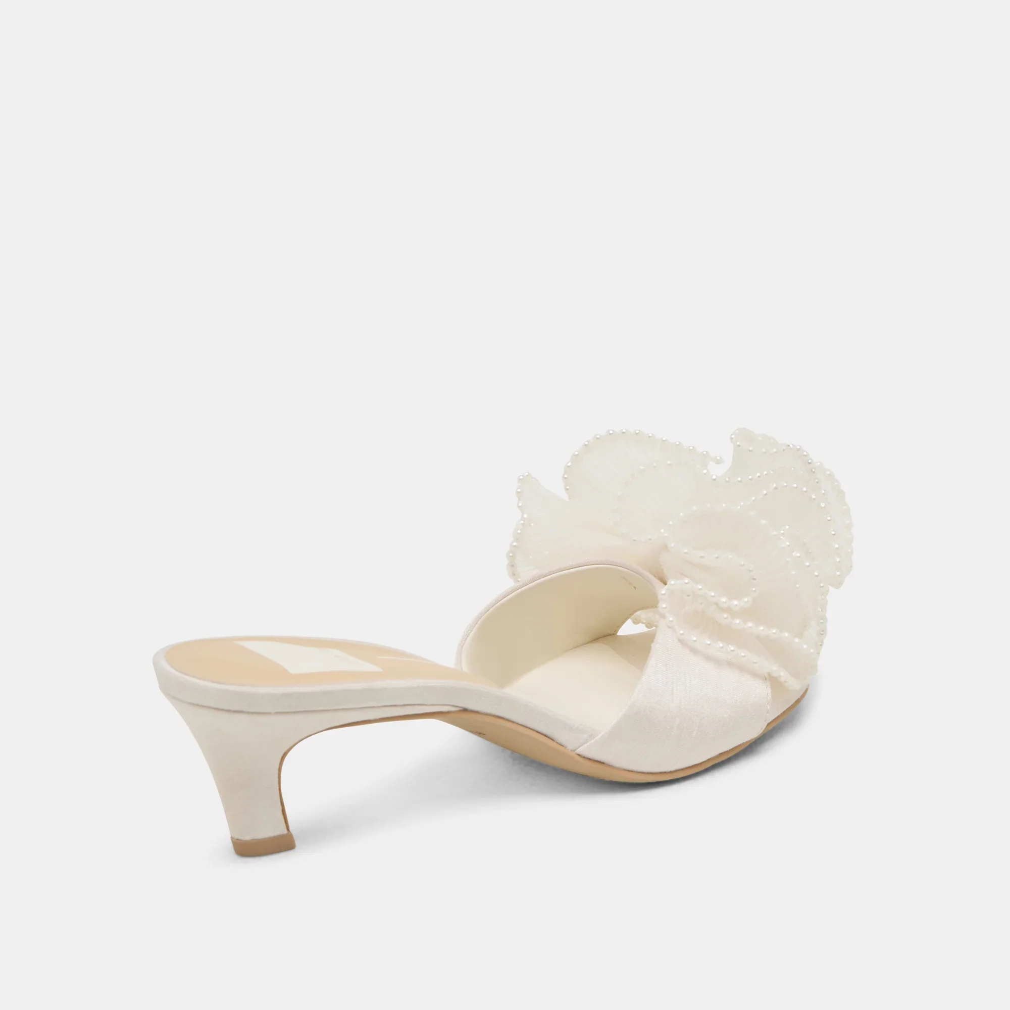 NARITA PEARL OFF WHITE SATIN - Image 5