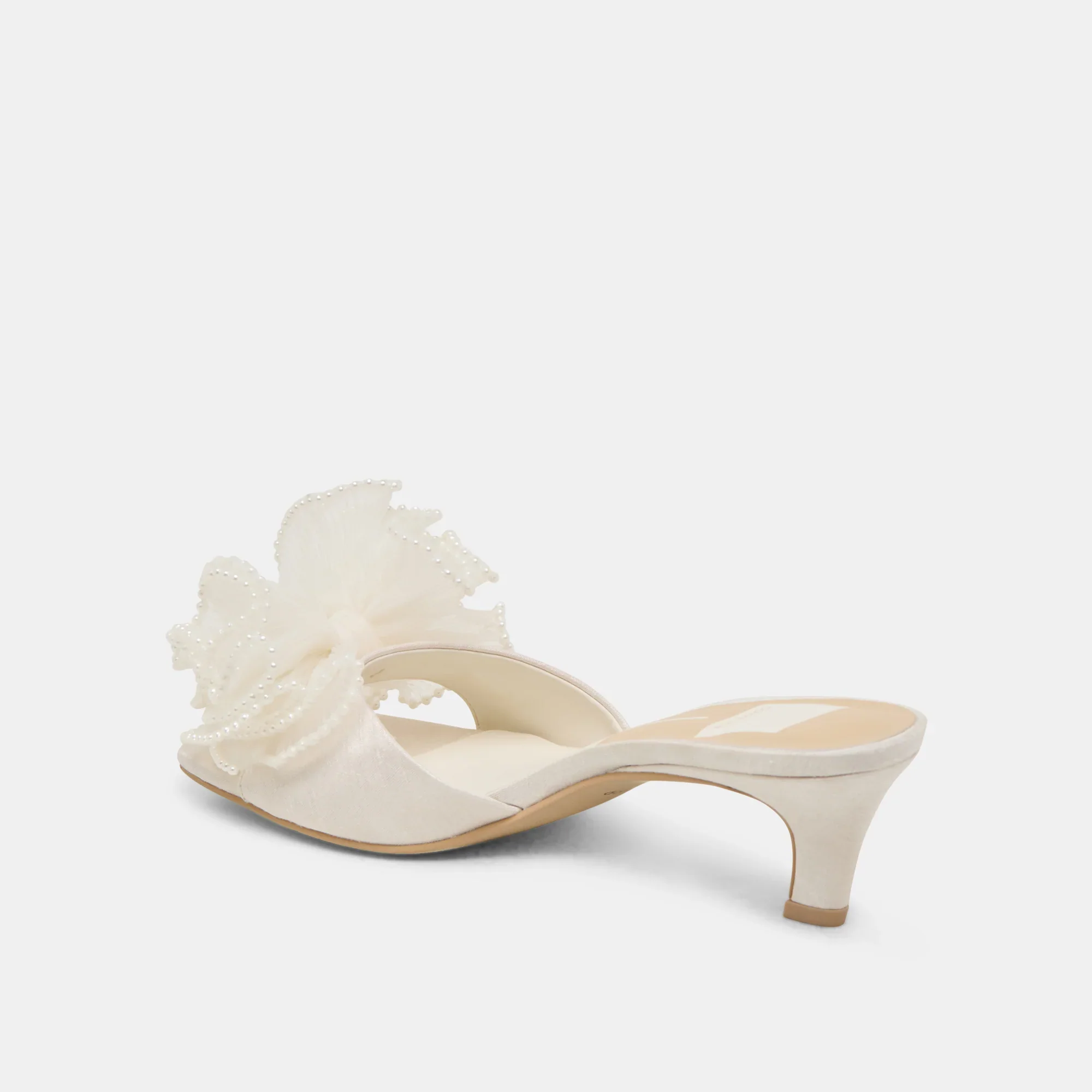 NARITA PEARL OFF WHITE SATIN - Image 7