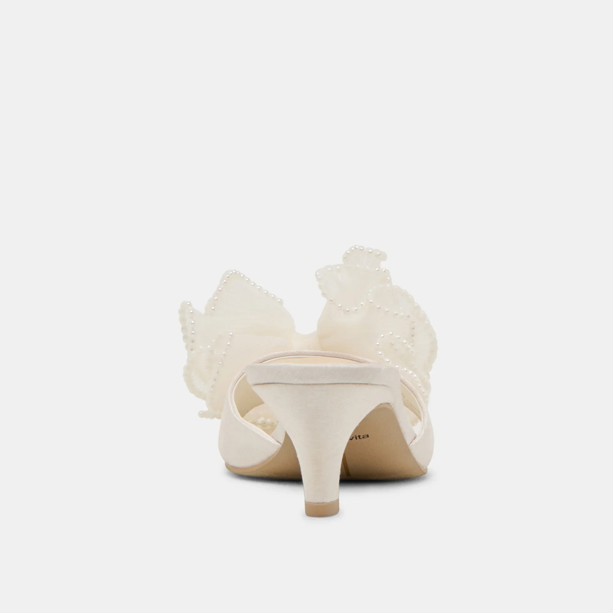 NARITA PEARL OFF WHITE SATIN - Image 9
