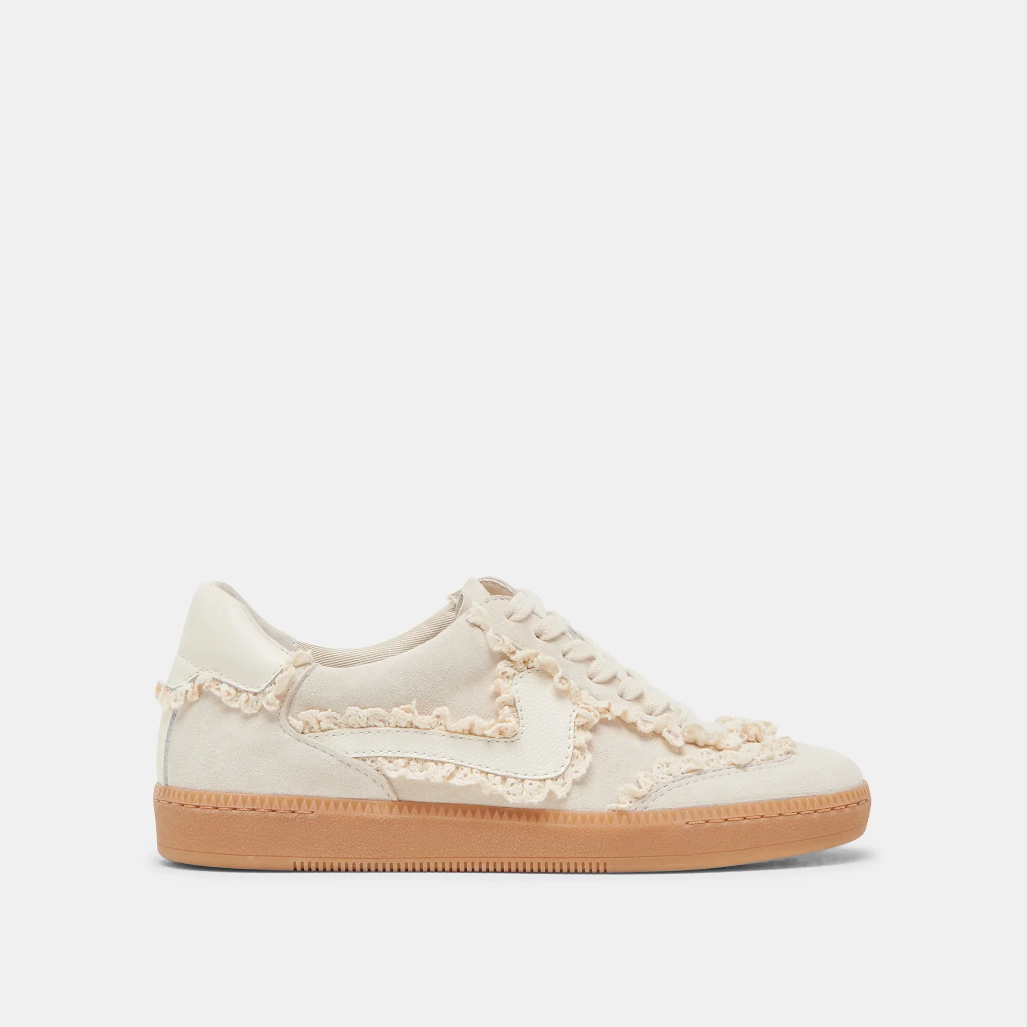 NOTICE LACE IVORY SUEDE