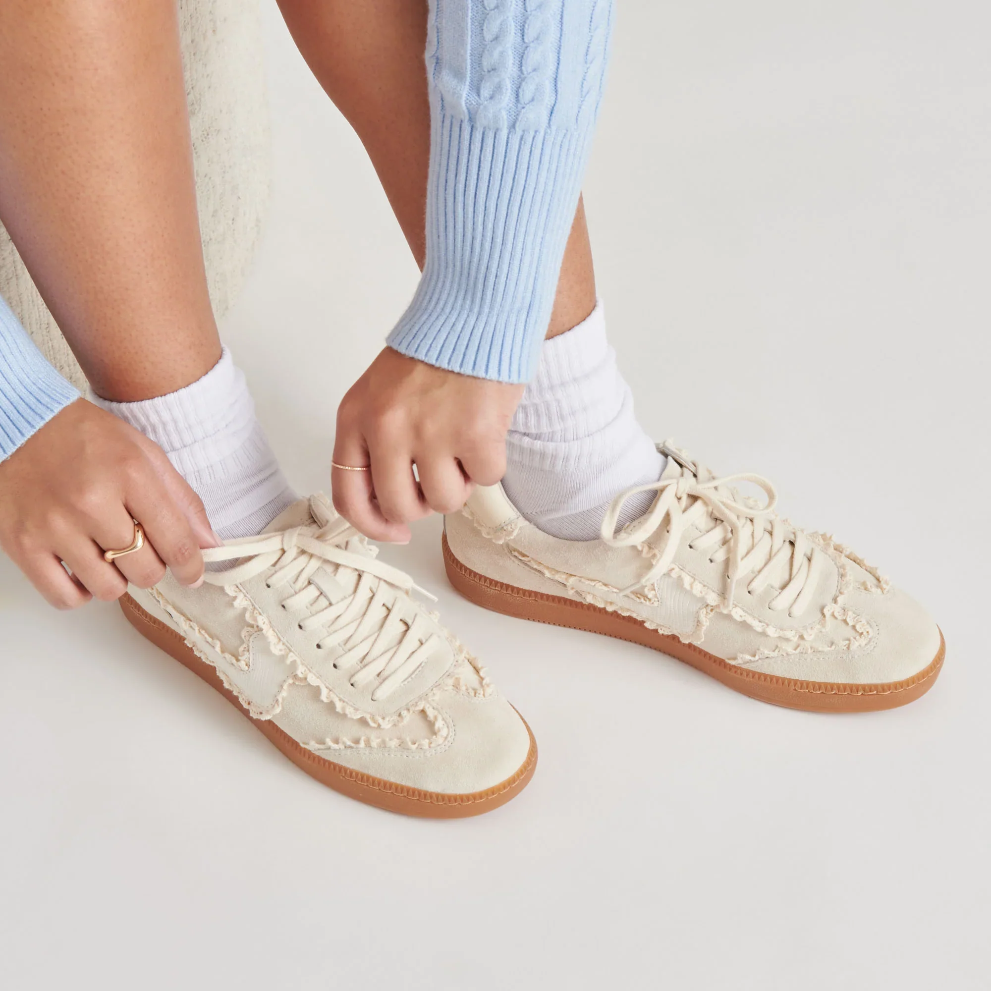 NOTICE LACE IVORY SUEDE - Image 13